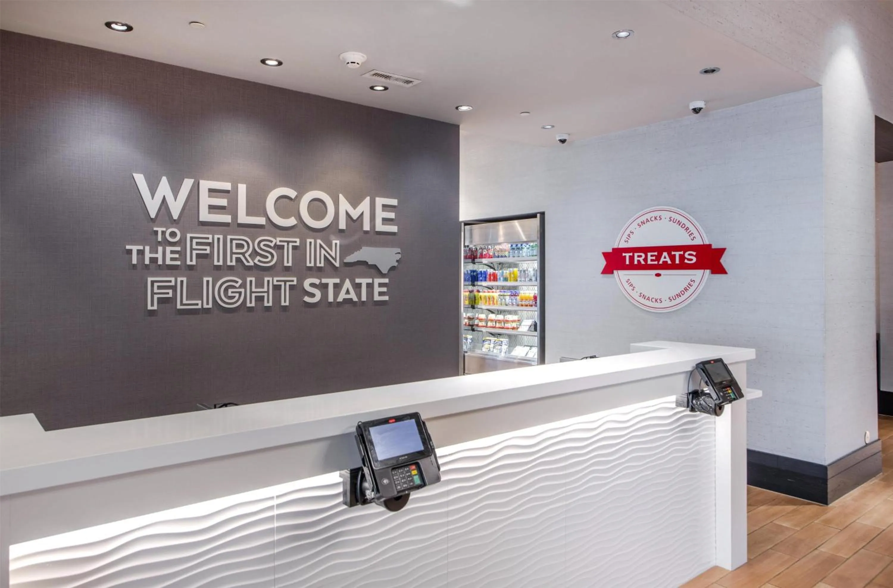 Lobby or reception in Hampton Inn & Suites Raleigh-Durham Airport-Brier Creek