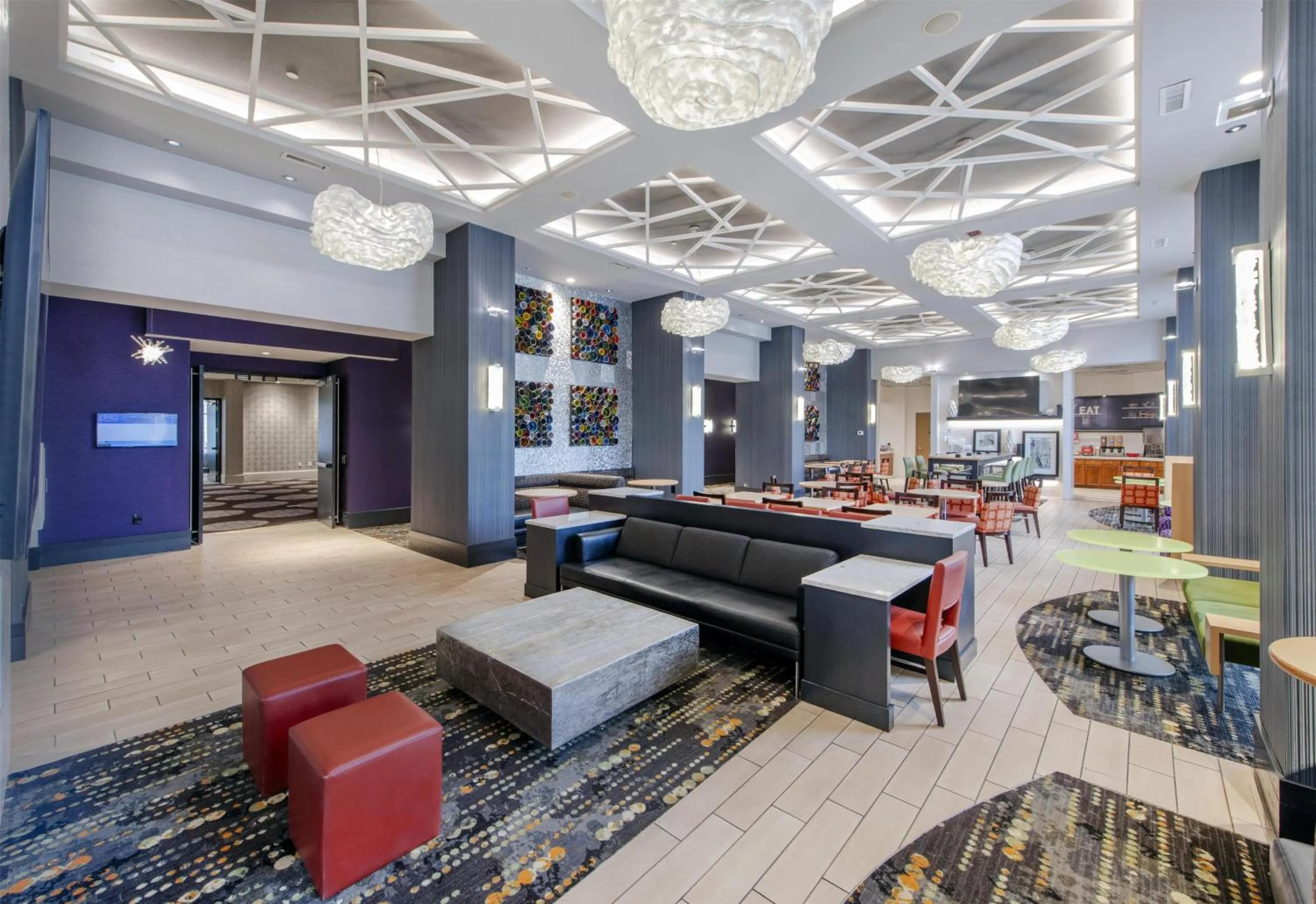 Lobby or reception in Hampton Inn & Suites Raleigh-Durham Airport-Brier Creek