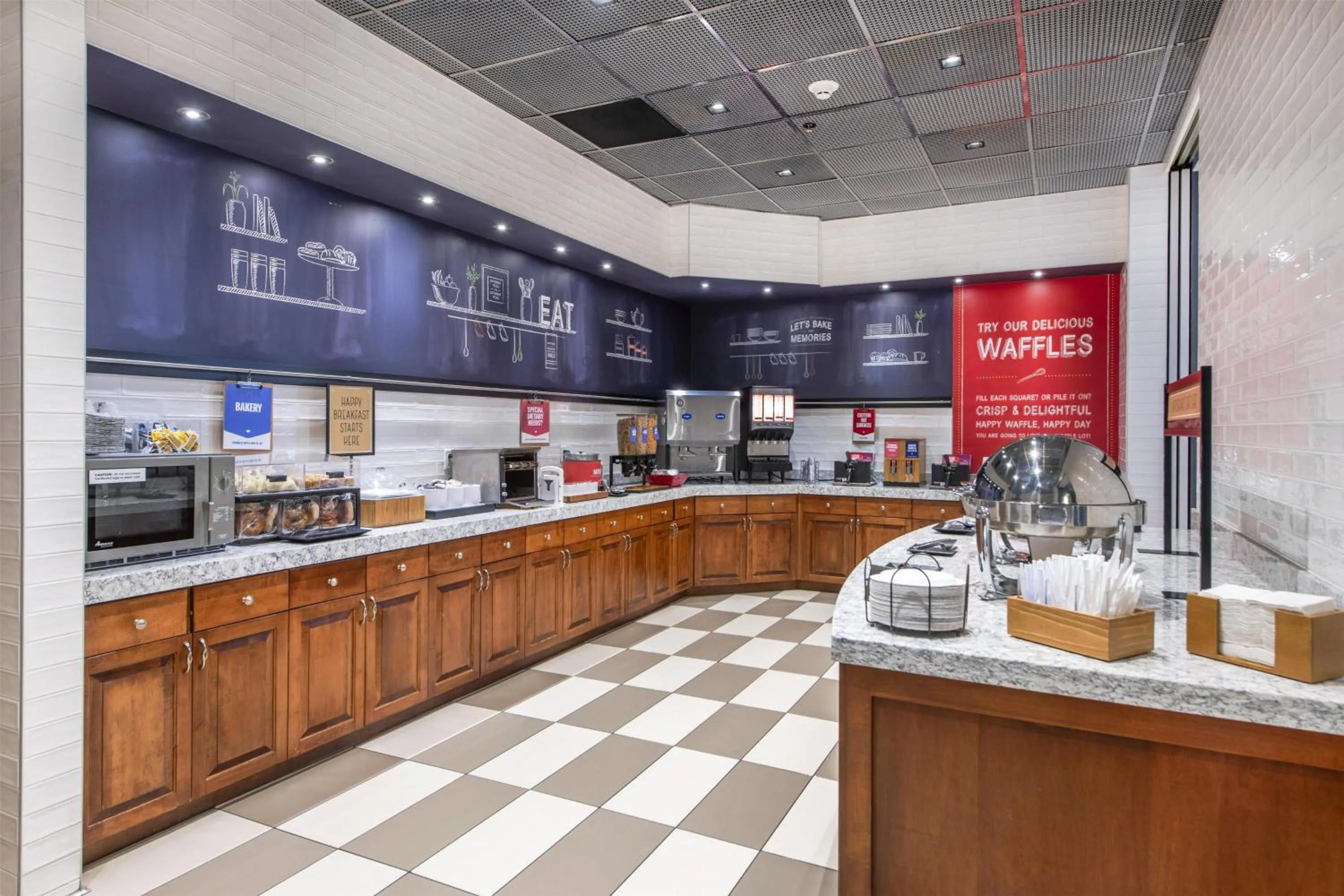 Breakfast in Hampton Inn & Suites Raleigh-Durham Airport-Brier Creek