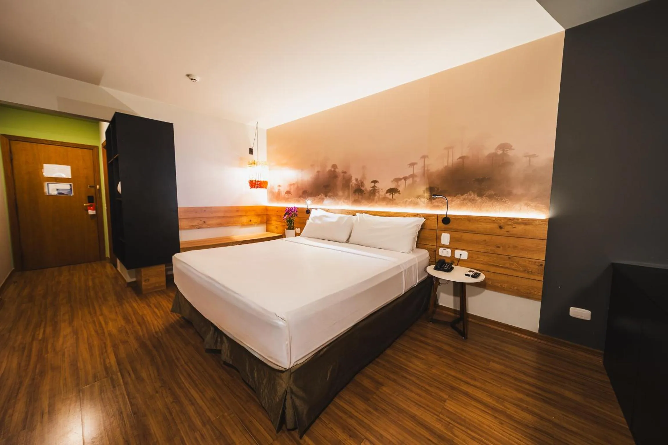 Bedroom, Bed in Hotel Cassino Tower Curitiba Aeroporto By Nacional Inn