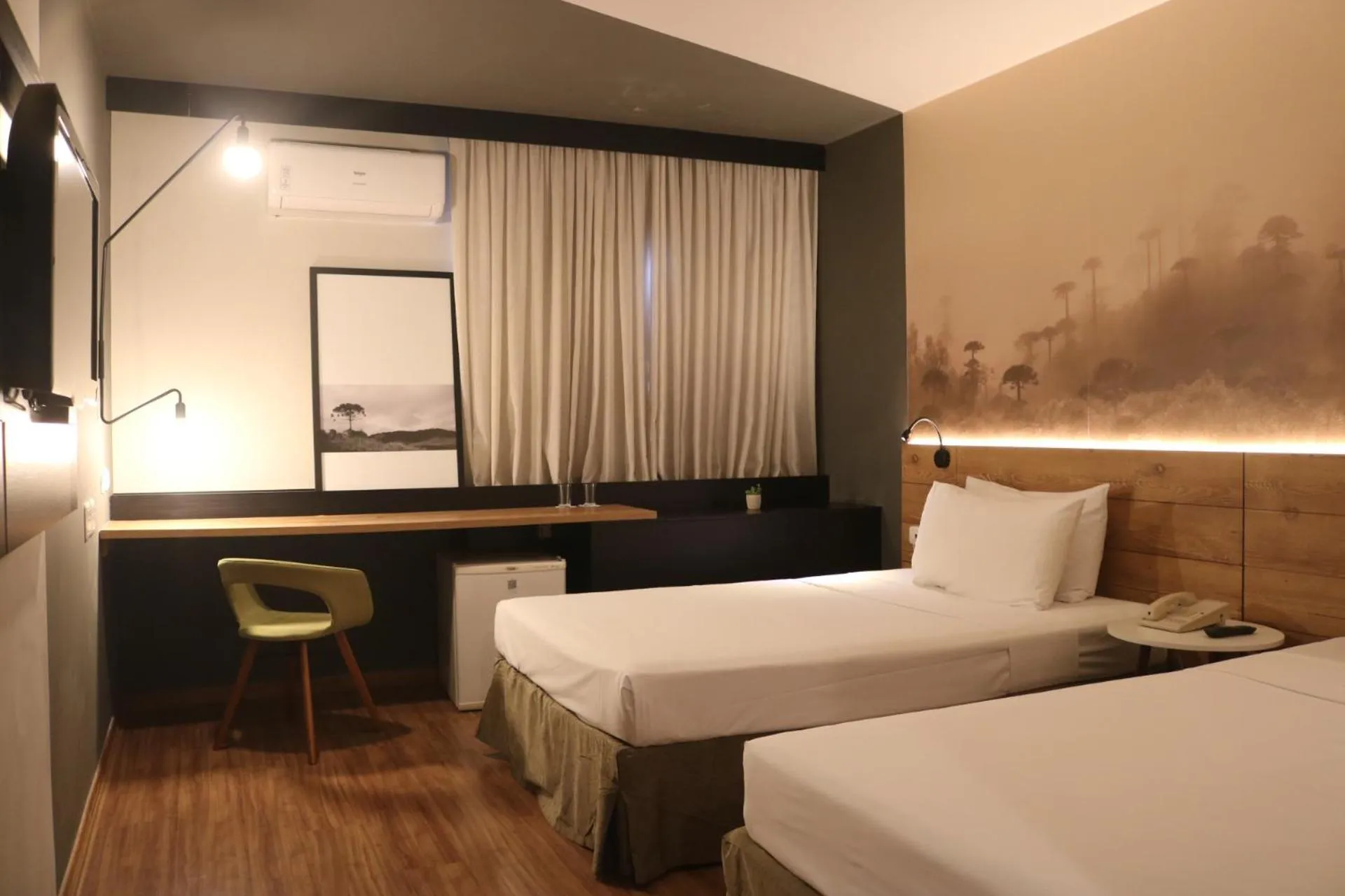 Bed in Hotel Cassino Tower Curitiba Aeroporto By Nacional Inn