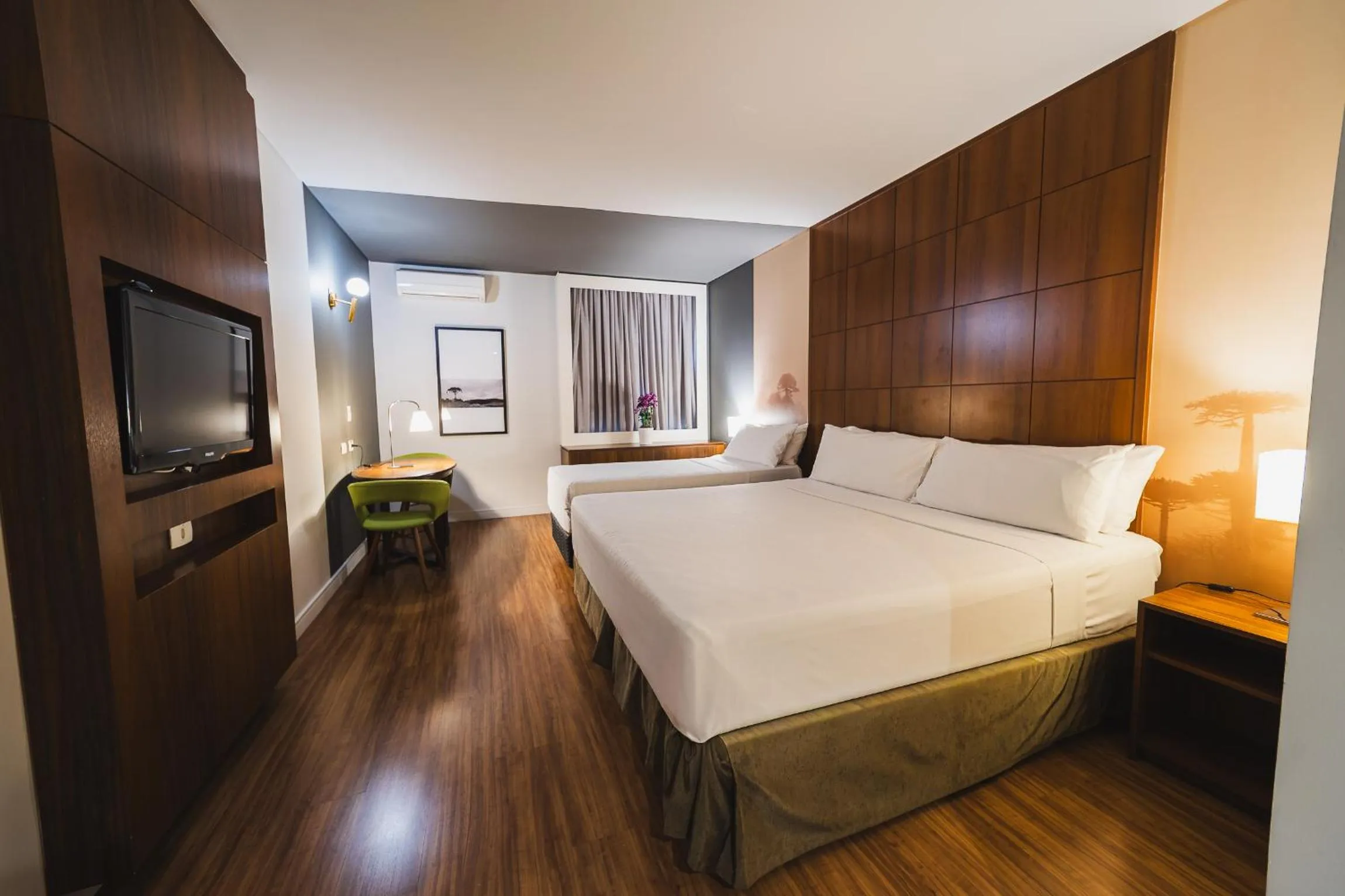 Bed in Hotel Cassino Tower Curitiba Aeroporto By Nacional Inn