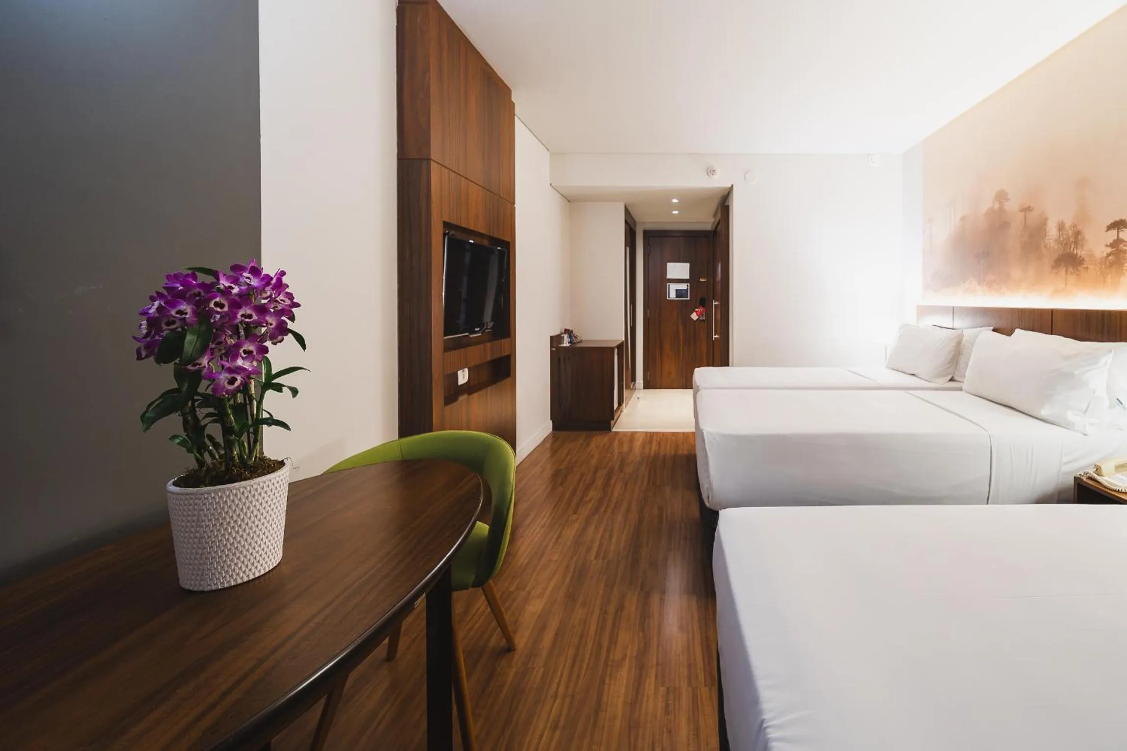 Bed in Hotel Cassino Tower Curitiba Aeroporto By Nacional Inn