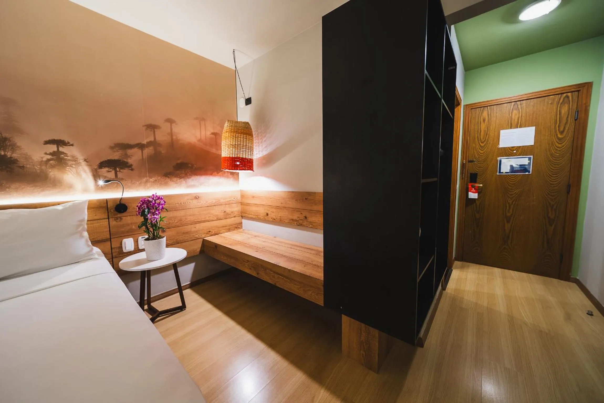 Bed in Hotel Cassino Tower Curitiba Aeroporto By Nacional Inn