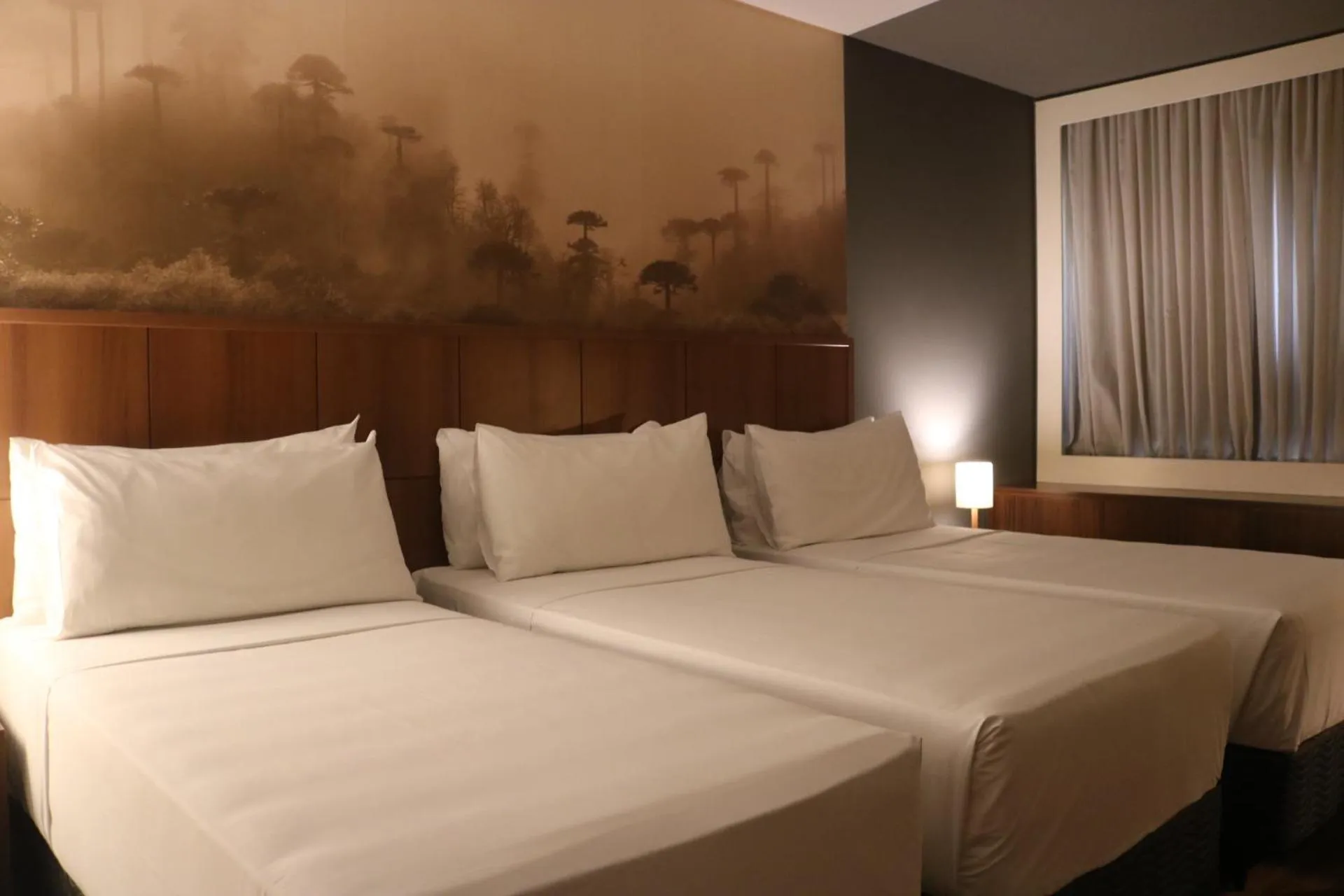 Bed in Hotel Cassino Tower Curitiba Aeroporto By Nacional Inn