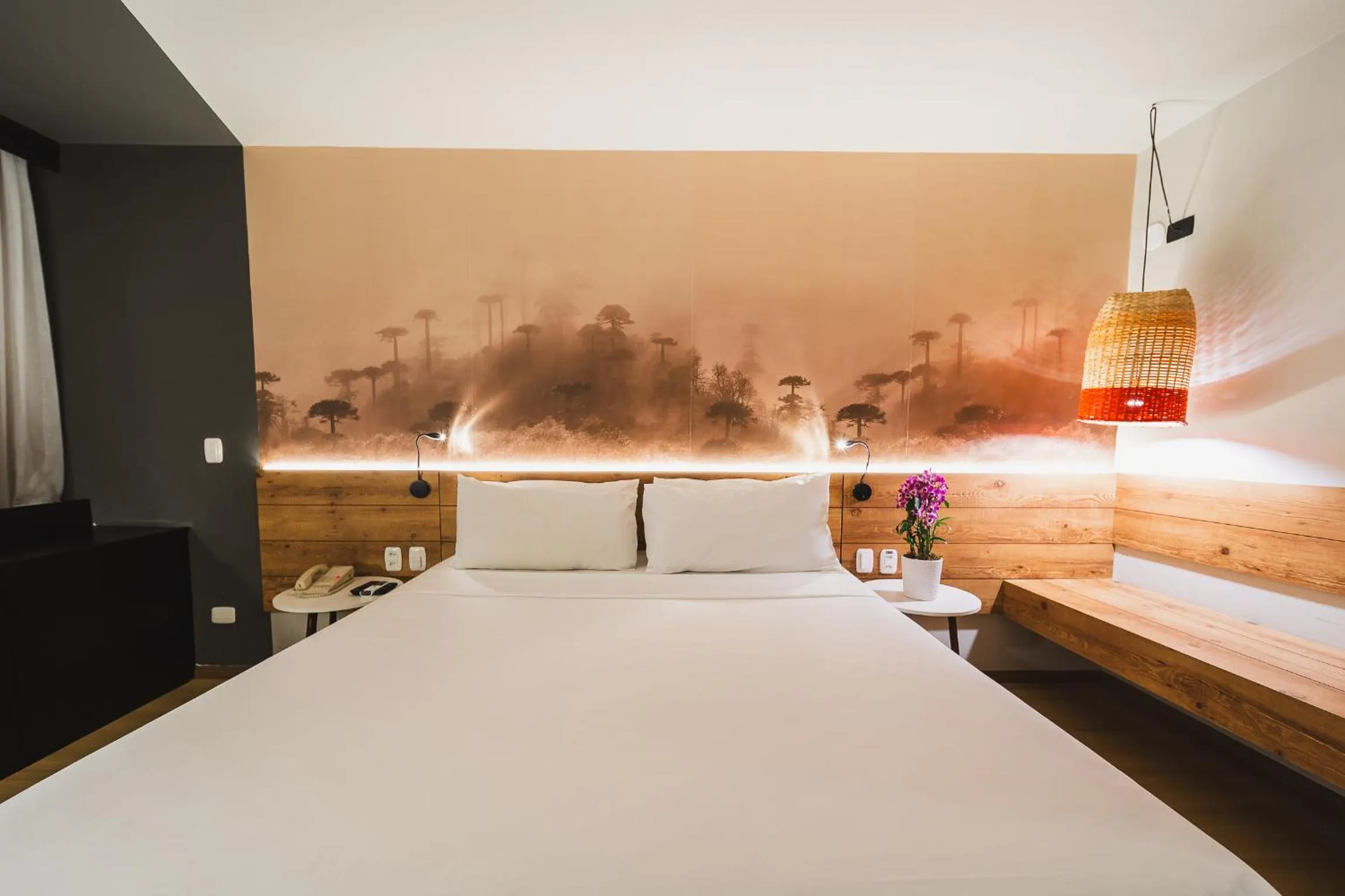 Bed in Hotel Cassino Tower Curitiba Aeroporto By Nacional Inn