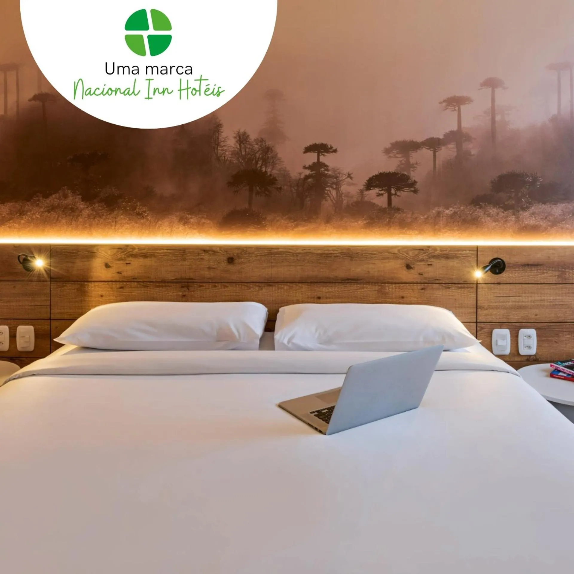 Bedroom, Bed in Hotel Cassino Tower Curitiba Aeroporto By Nacional Inn