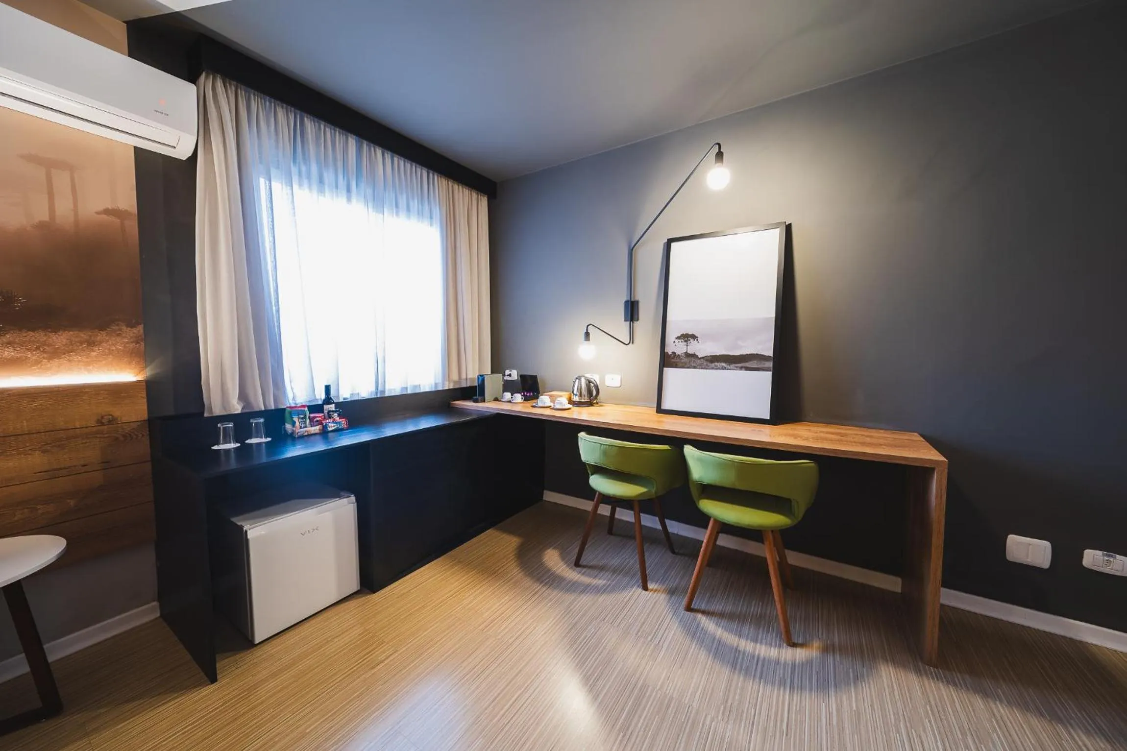 Bedroom in Hotel Cassino Tower Curitiba Aeroporto By Nacional Inn