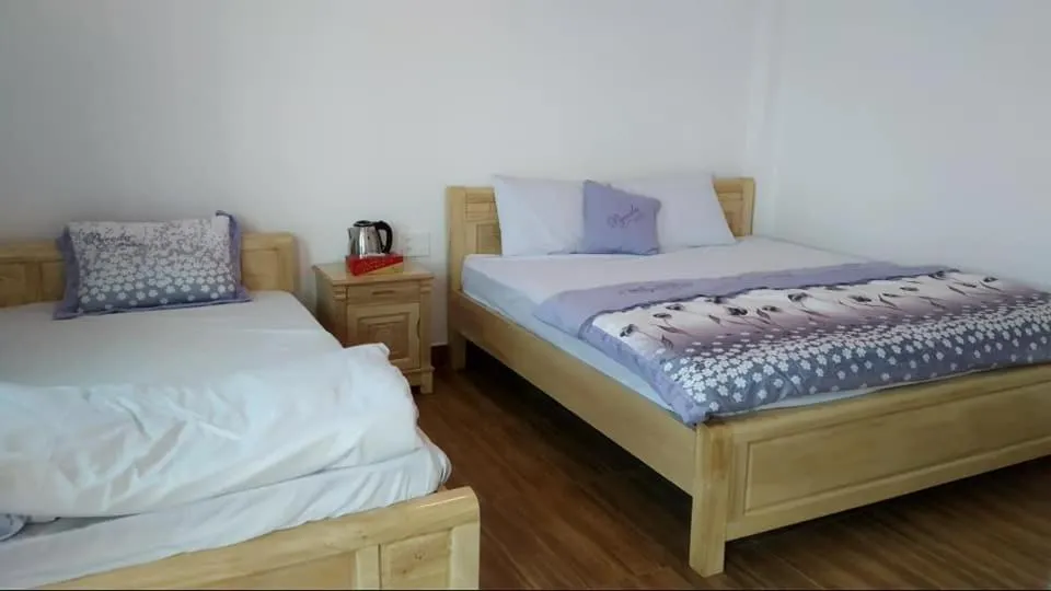 Bed in Mai DaLat Homestay