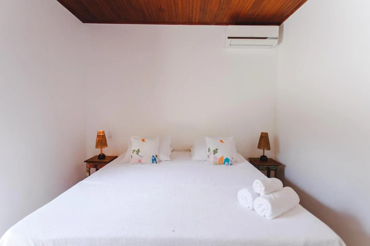 Bed in Pousada Da Praia CARAIVA