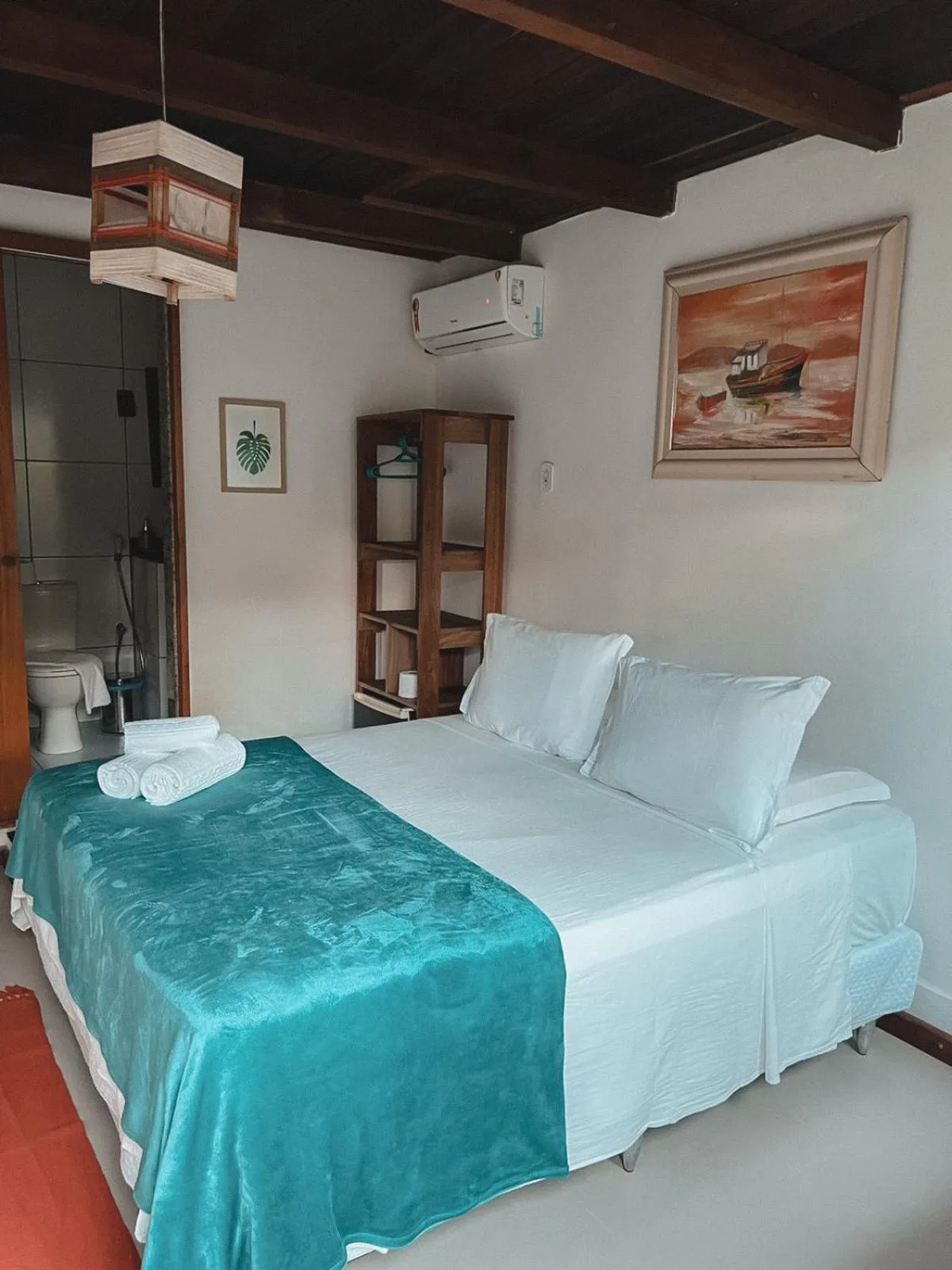 Bed in Pousada Da Praia CARAIVA