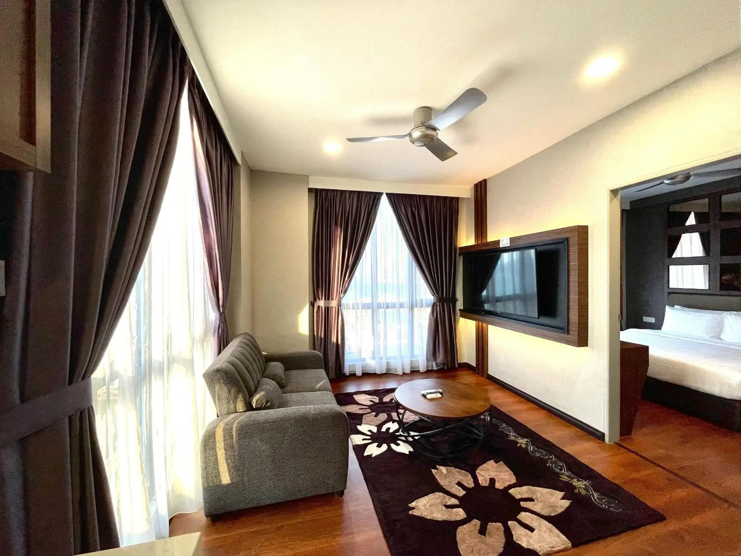 Bed in Grace Hotel Semporna Bed in Grace Hotel Semporna