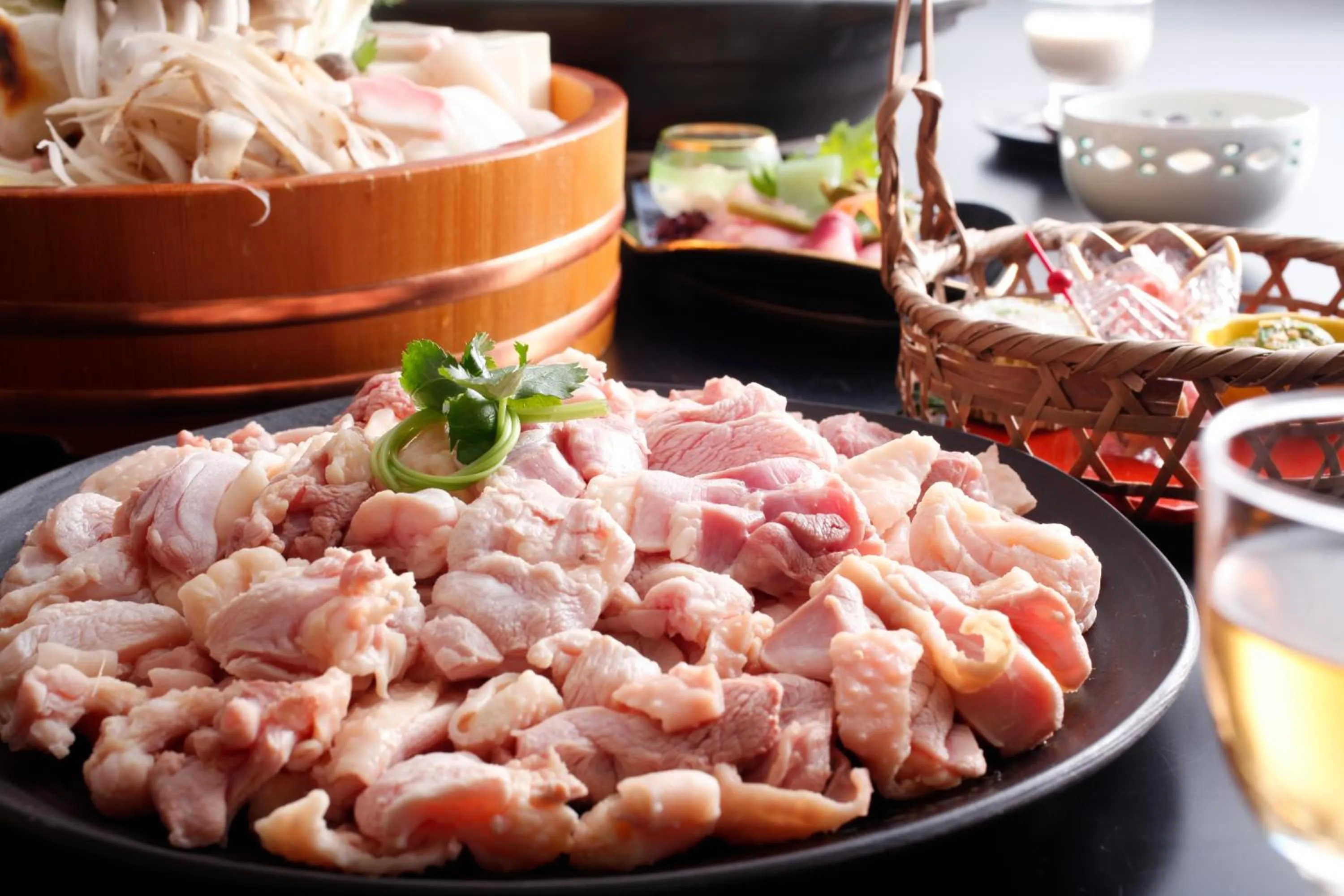 Dinner in Ryokan Chinsen-Rou
