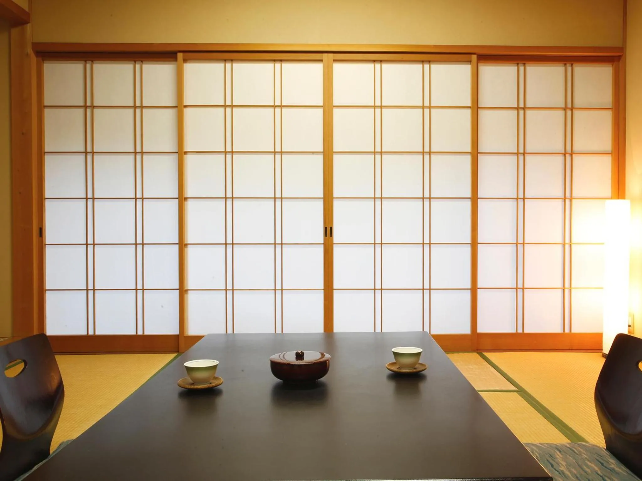 Photo of the whole room in Ryokan Chinsen-Rou