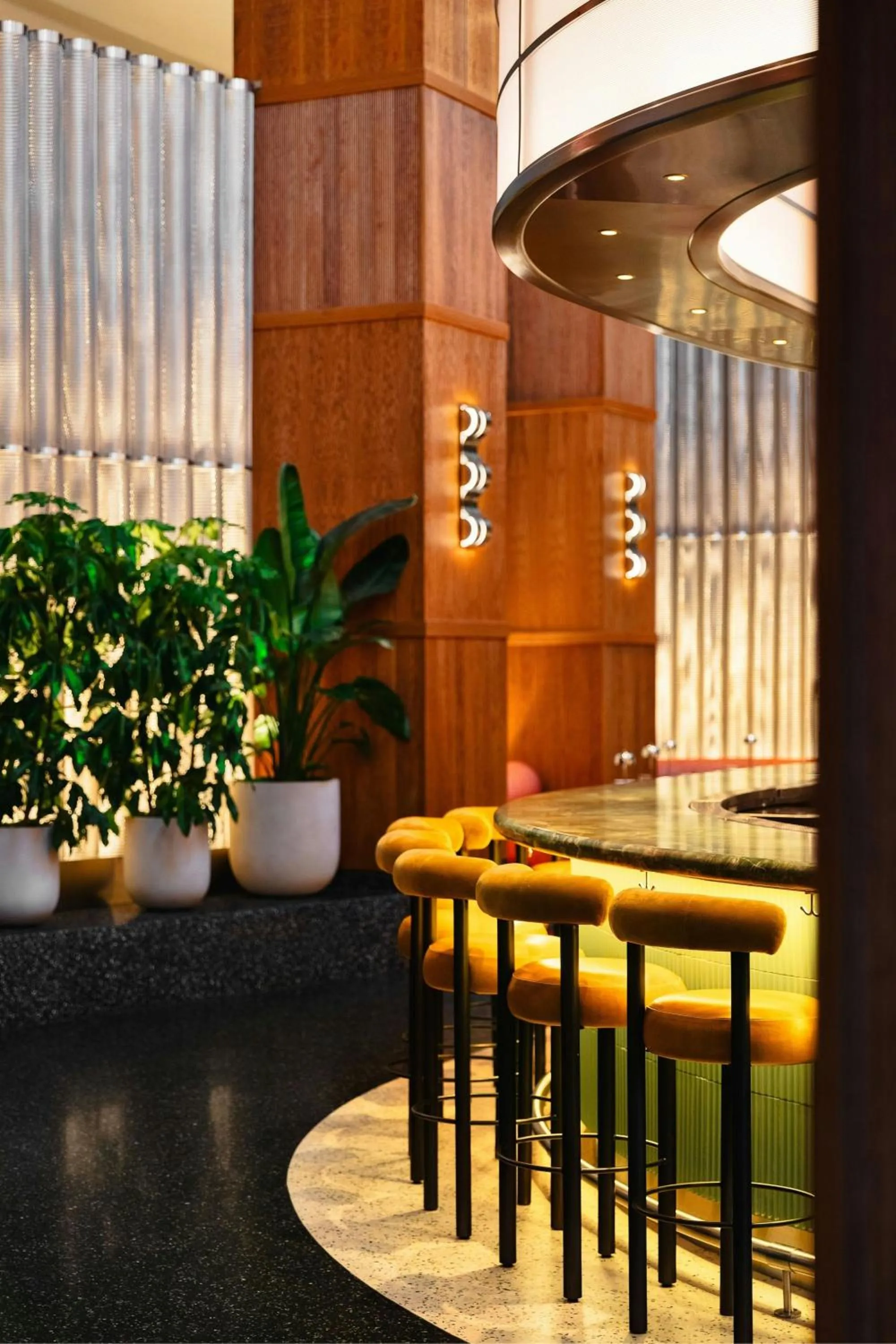 Living room in W Hoboken