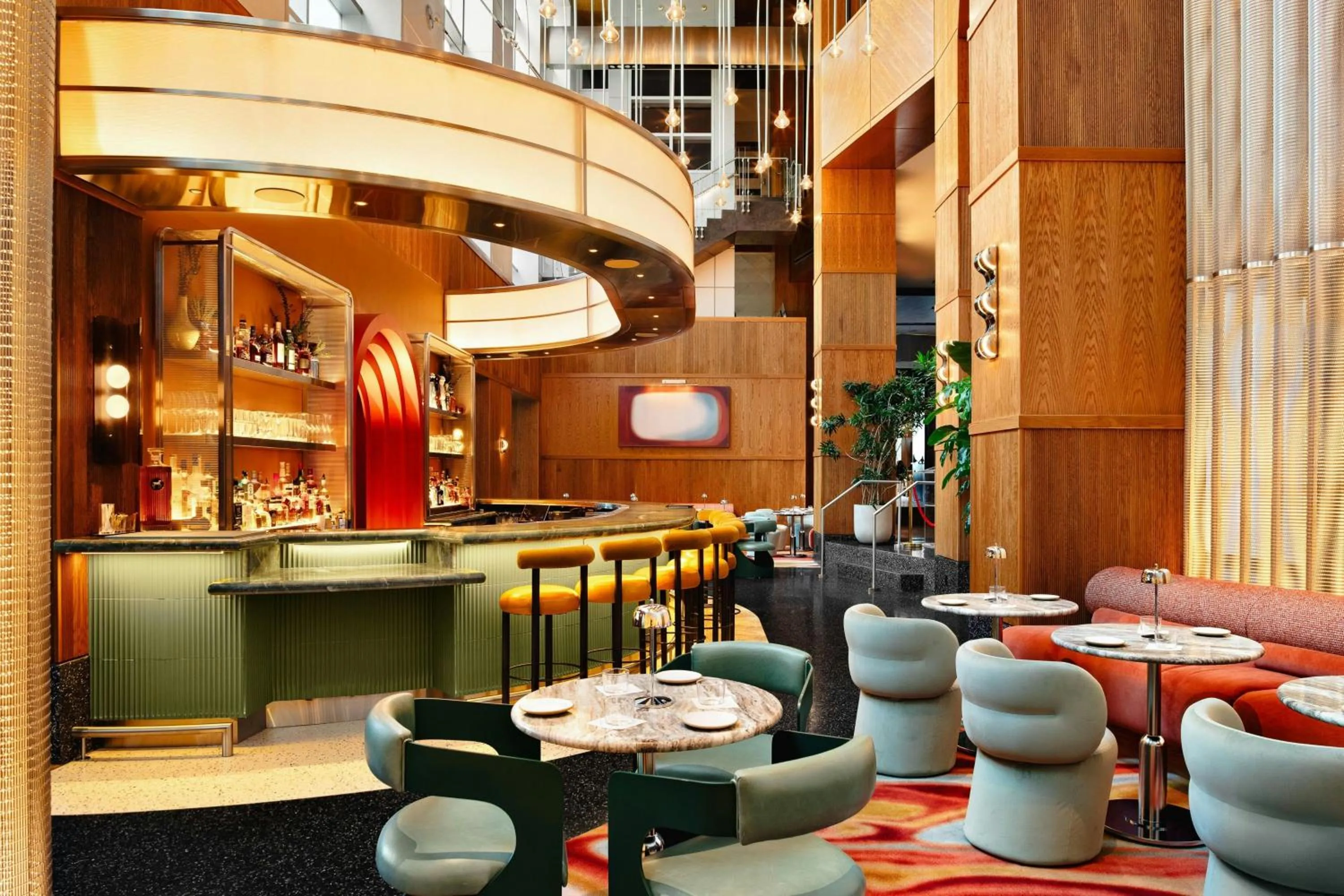 Living room in W Hoboken