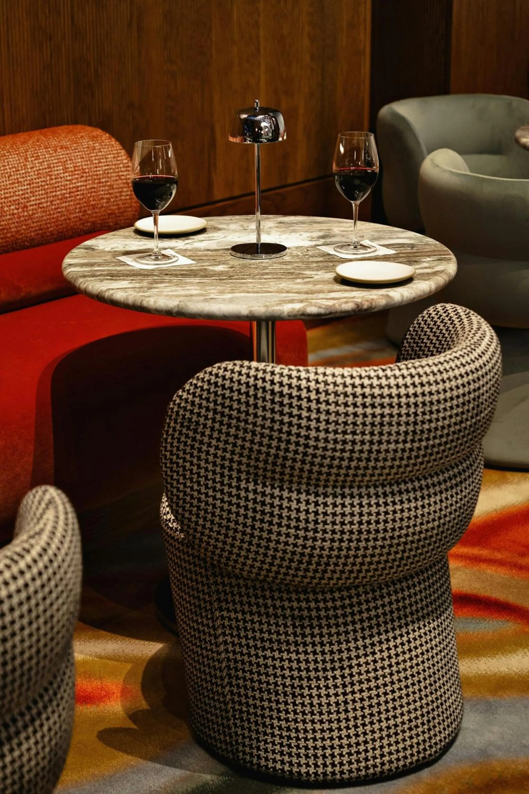 Living room in W Hoboken