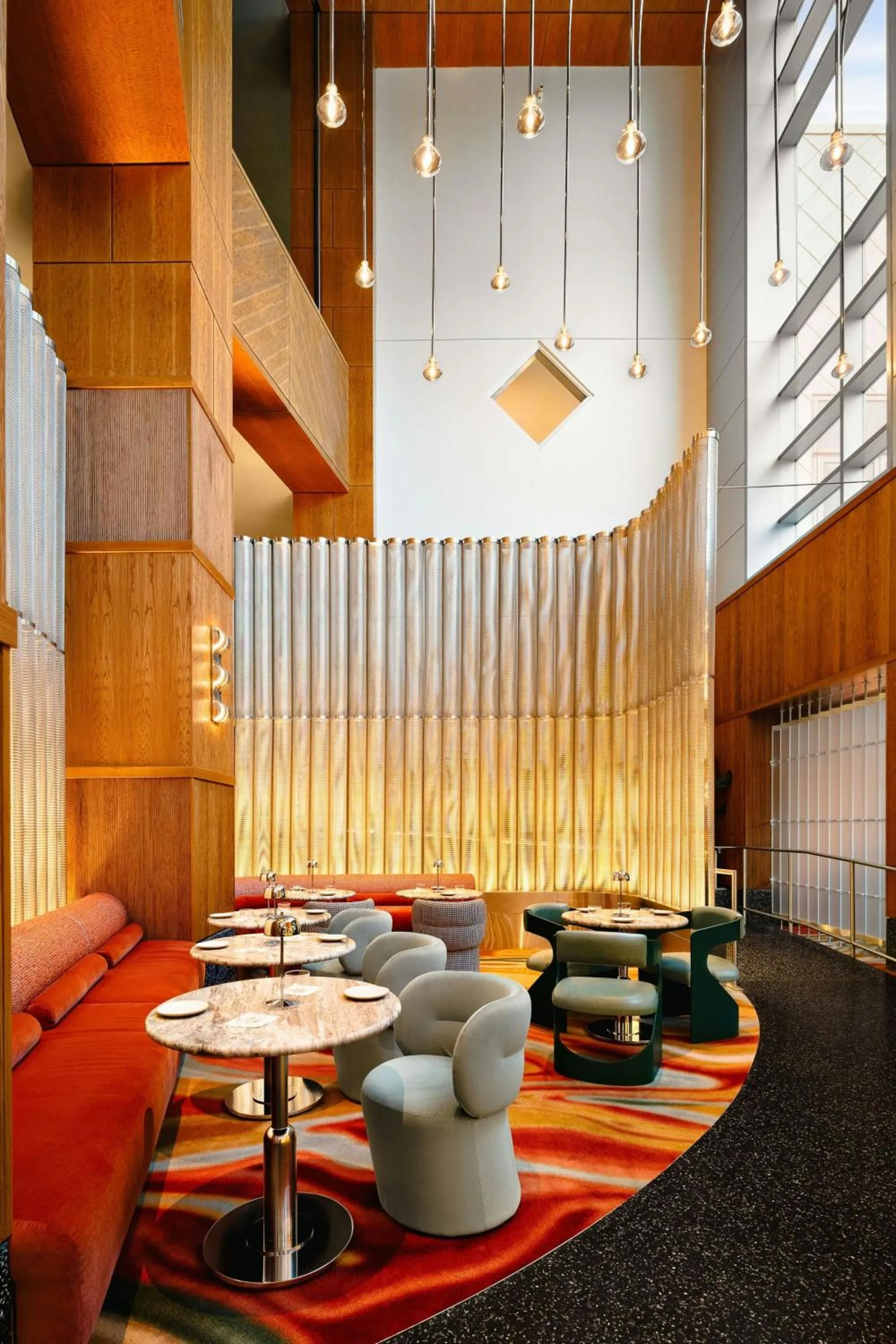 Living room in W Hoboken