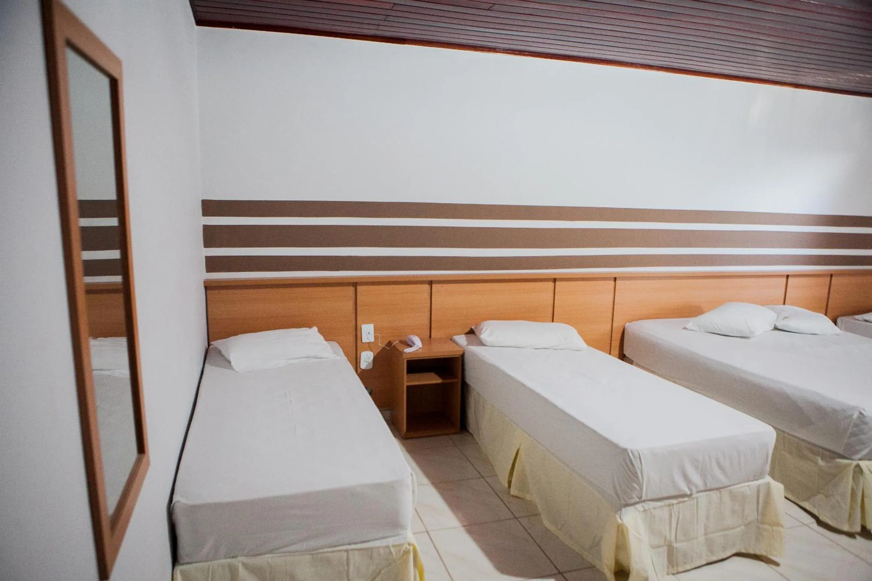 Bed in Hotel Porto dos Milagres