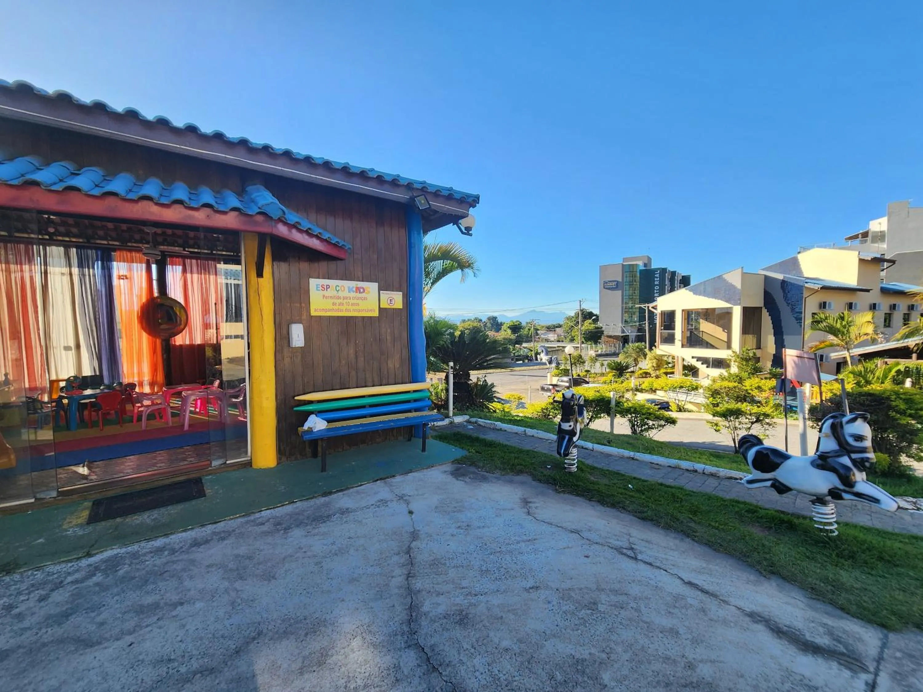 Children play ground in Hotel Porto dos Milagres