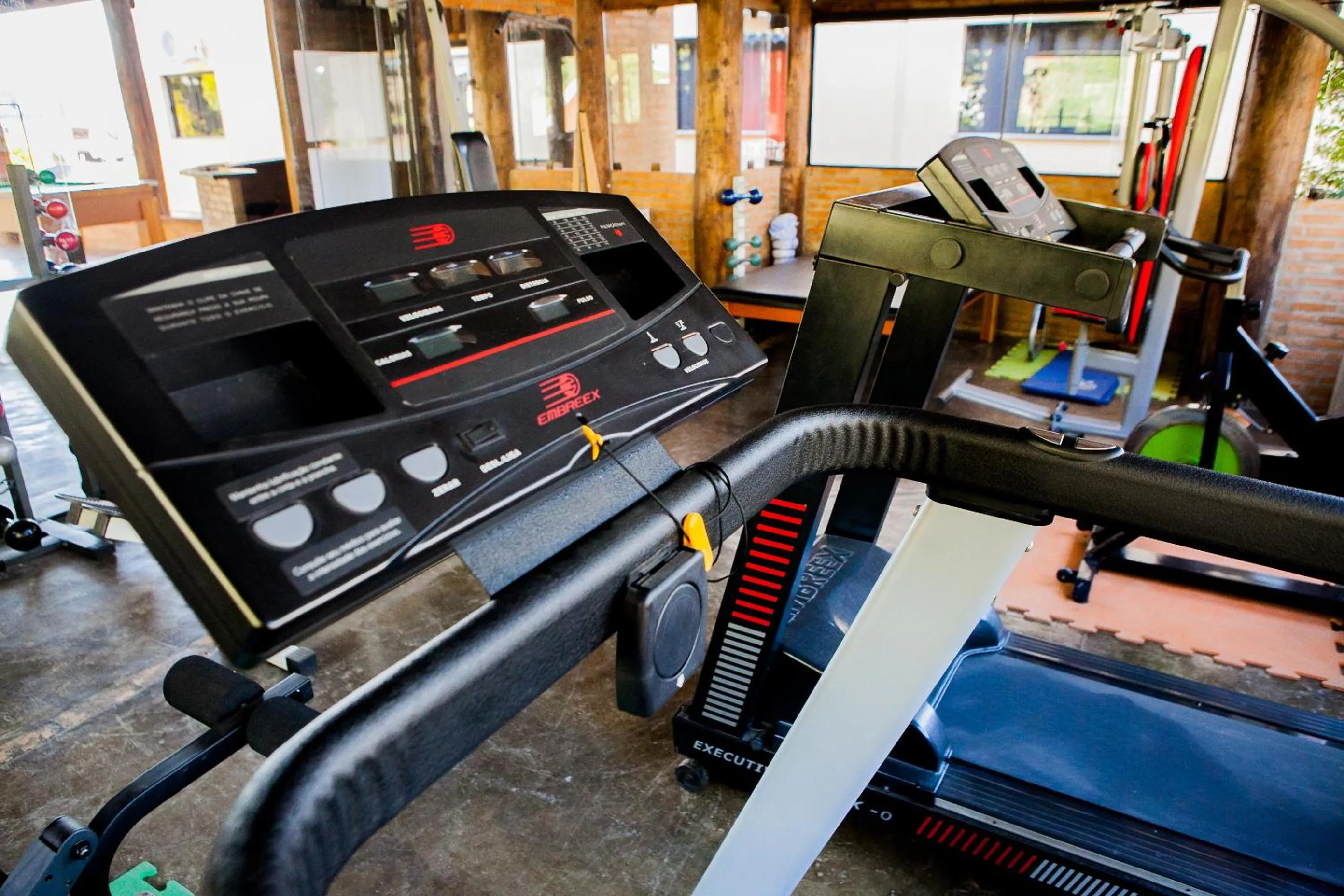 Fitness centre/facilities in Hotel Porto dos Milagres