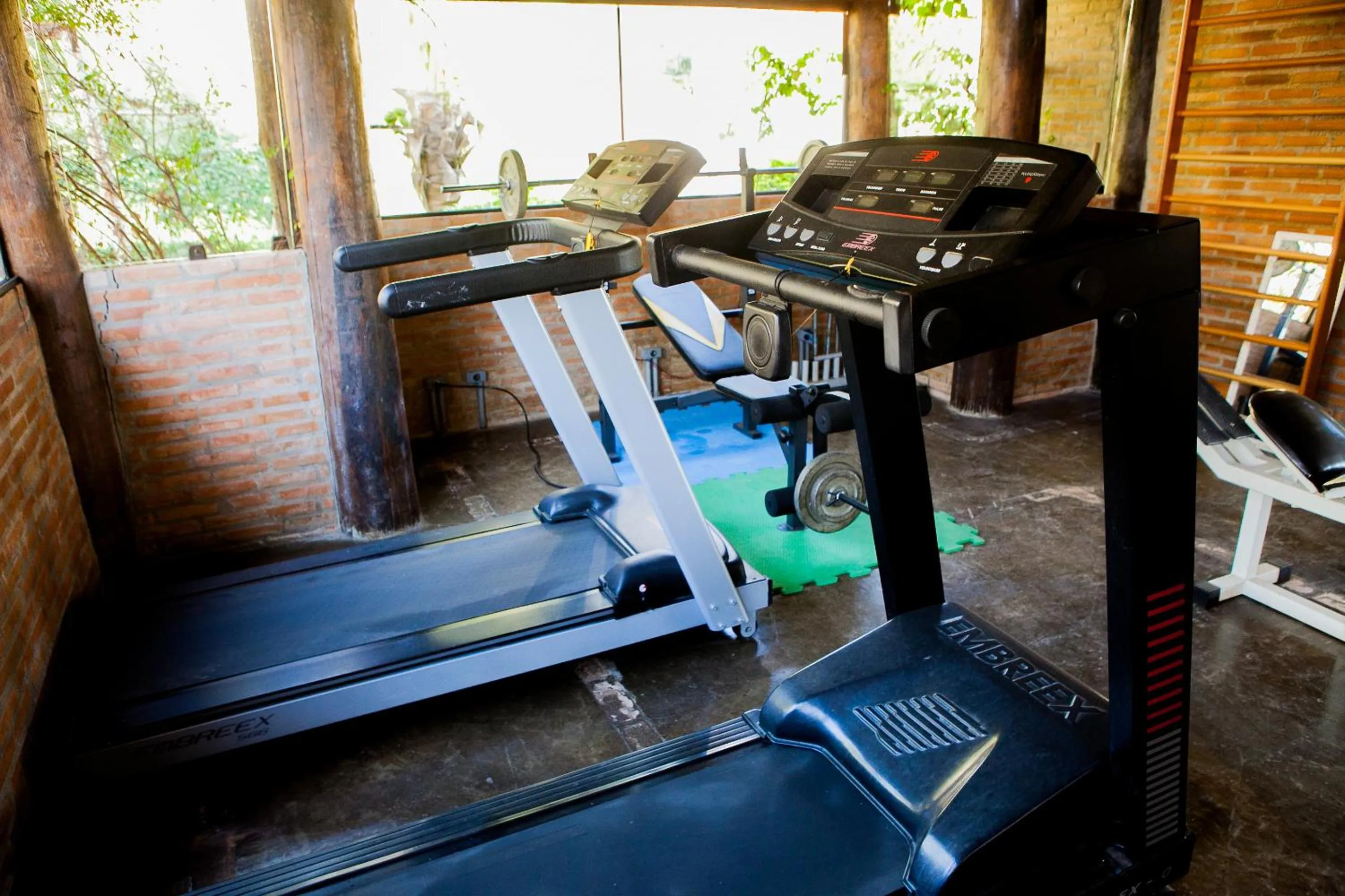 Fitness centre/facilities in Hotel Porto dos Milagres