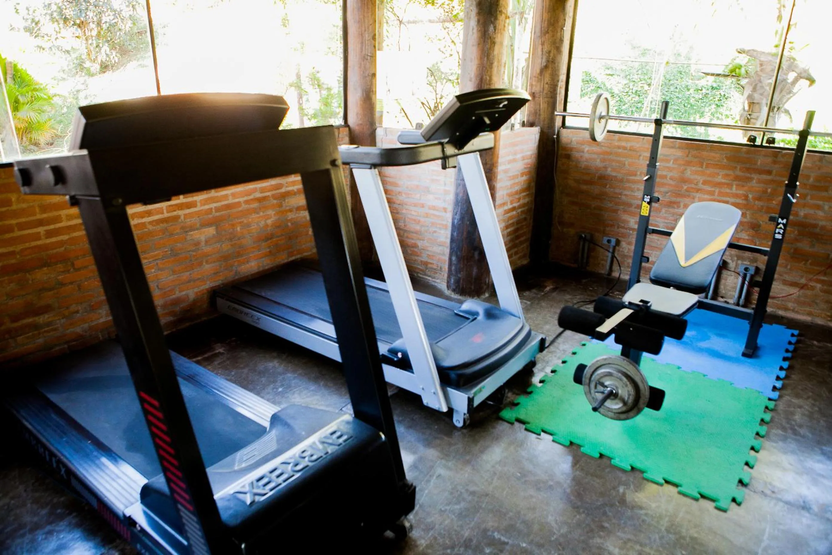 Fitness centre/facilities in Hotel Porto dos Milagres