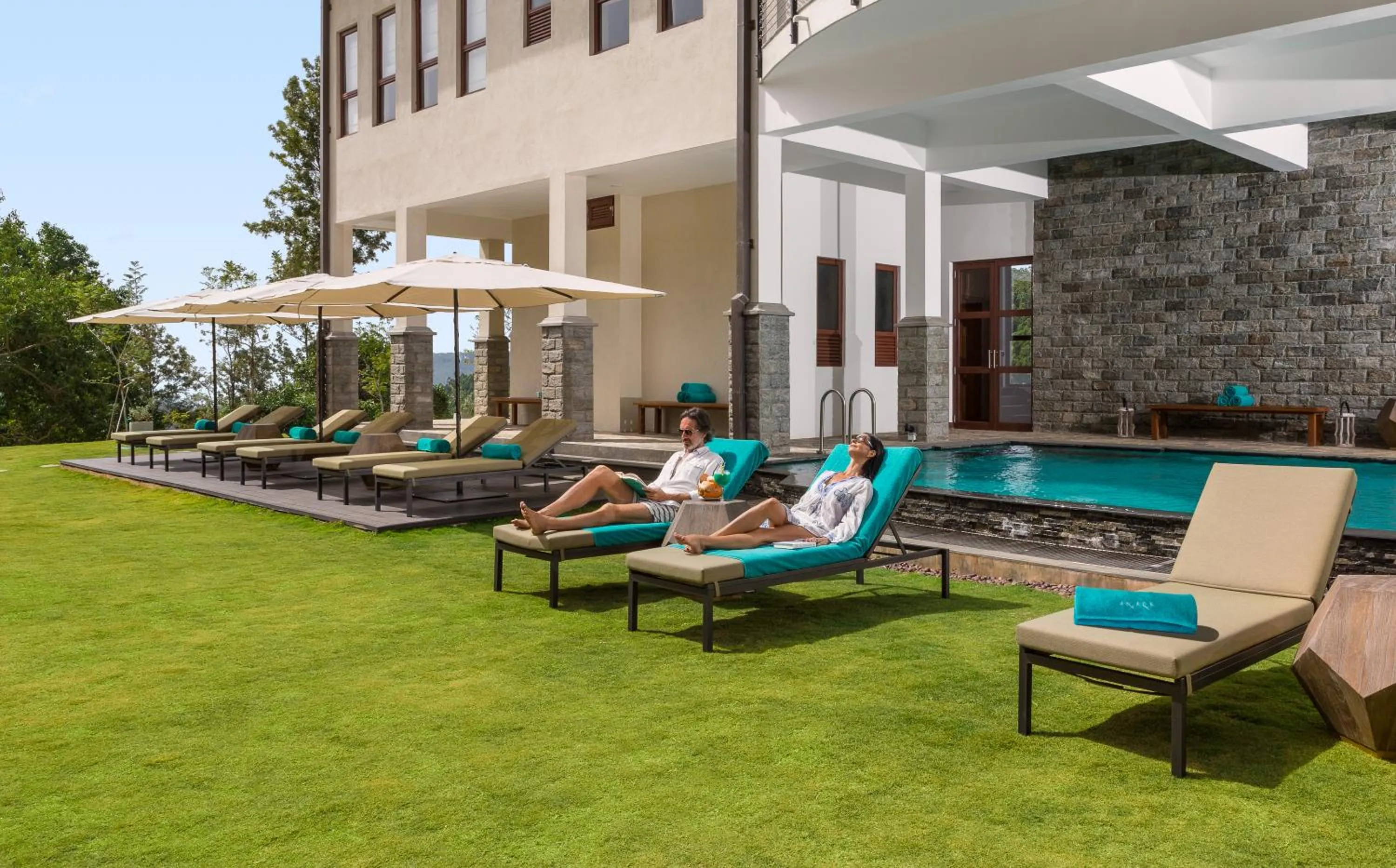 Swimming pool in Anasa Wellness Resort