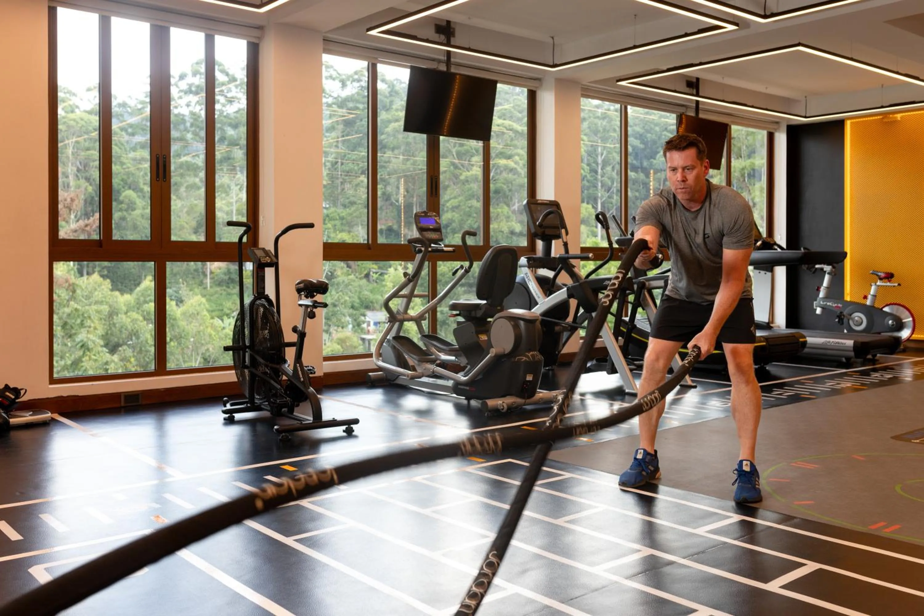 Fitness centre/facilities in Anasa Wellness Resort