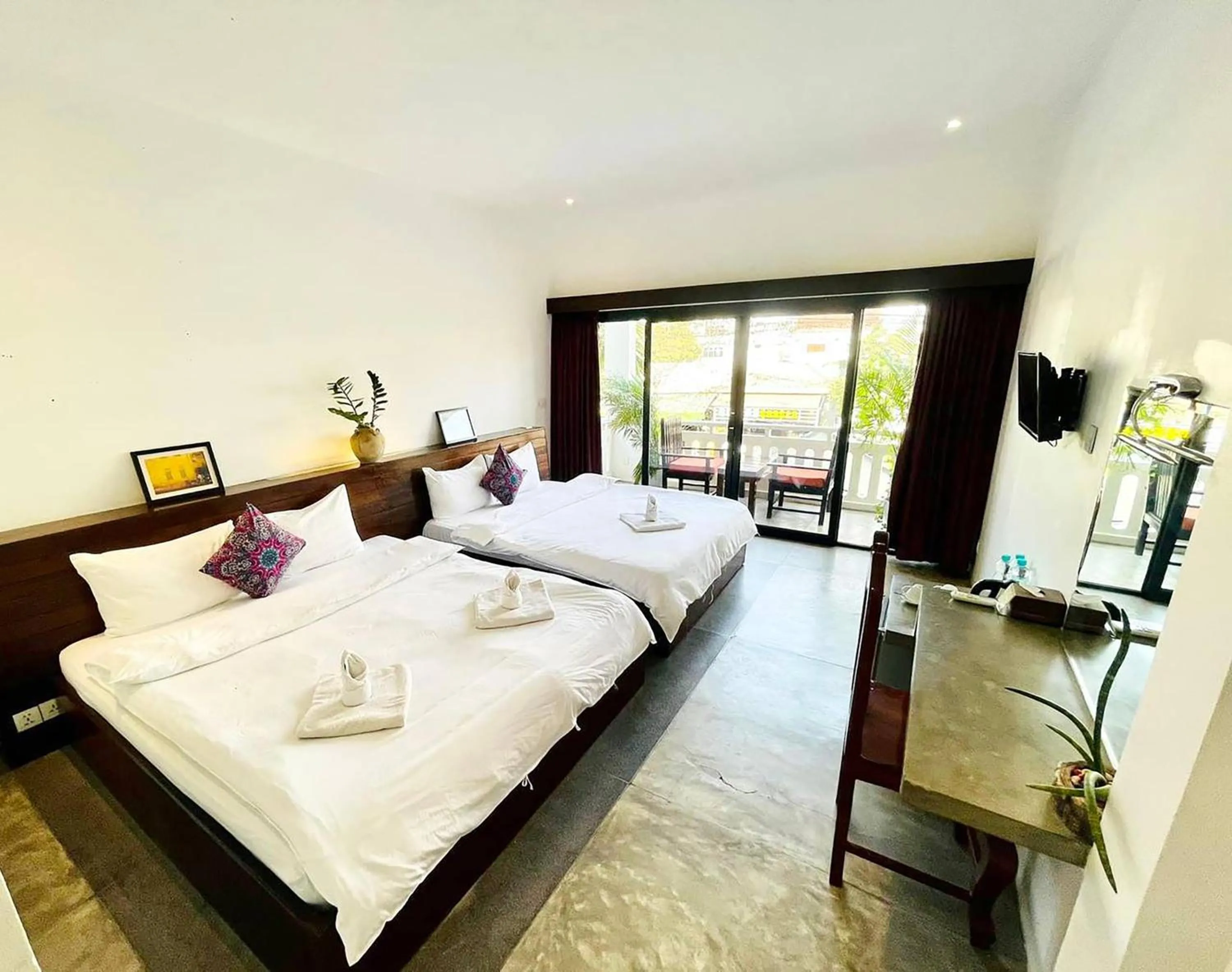 Guests, Bed in Chhouy Vathna Angkor Boutique