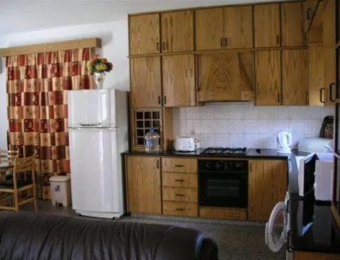 Kitchen or kitchenette in Philippou Beach Villas & Apartments