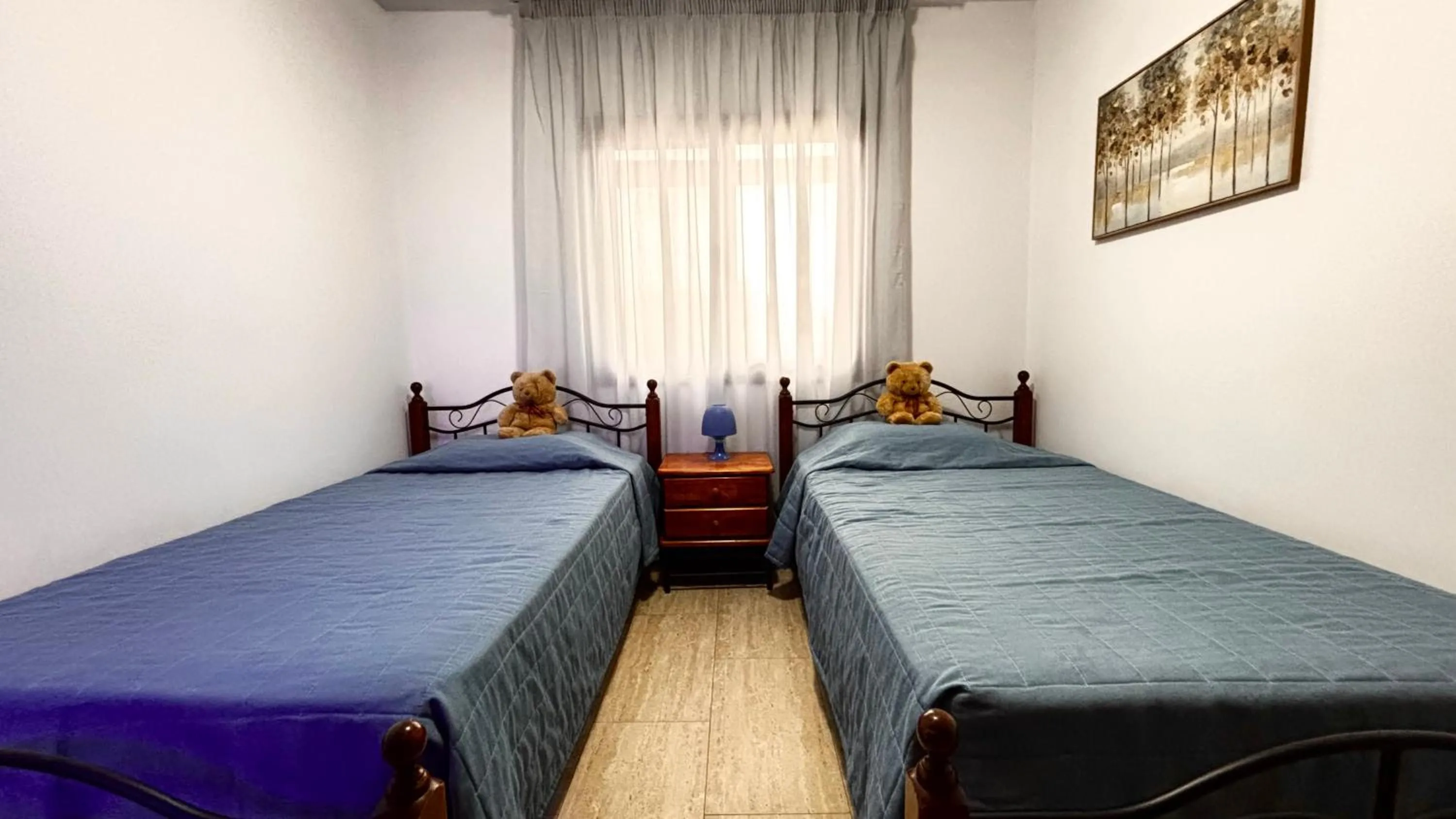 Bed in Philippou Beach Villas & Apartments