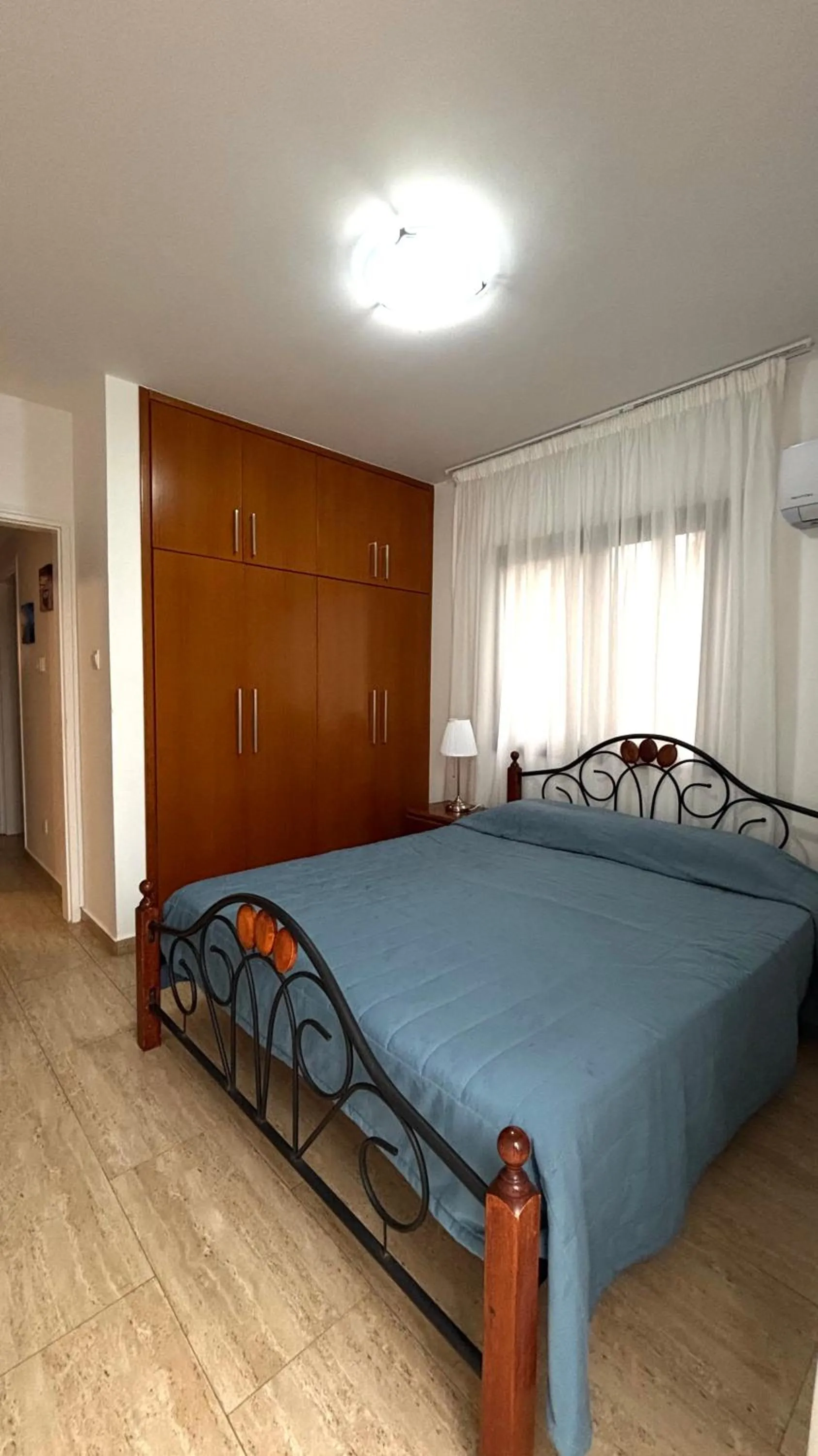 Bed in Philippou Beach Villas & Apartments