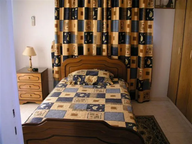 Bed in Philippou Beach Villas & Apartments