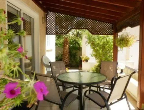 Patio in Philippou Beach Villas & Apartments