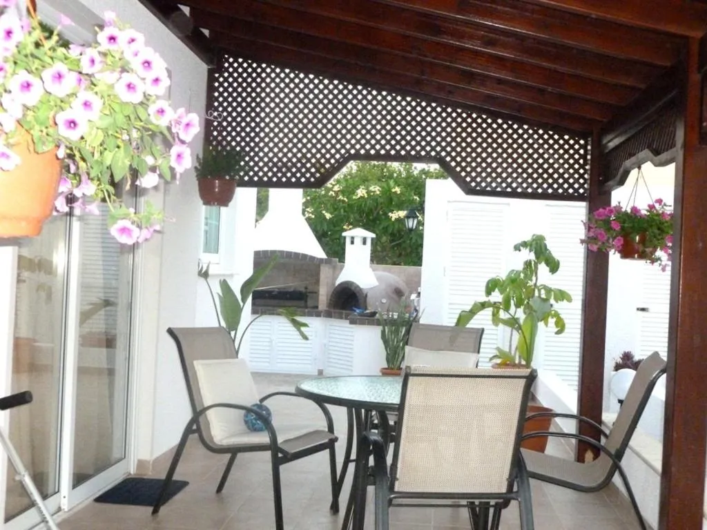 Patio in Philippou Beach Villas & Apartments