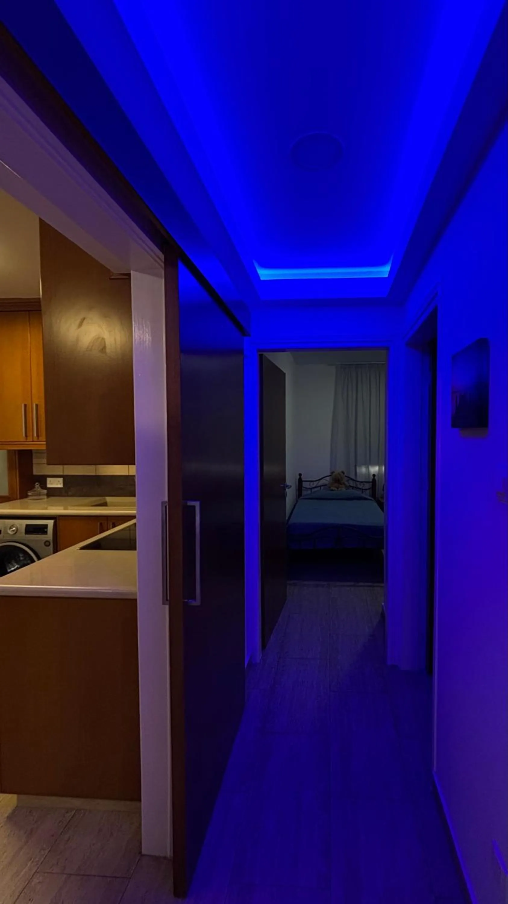 Bed in Philippou Beach Villas & Apartments