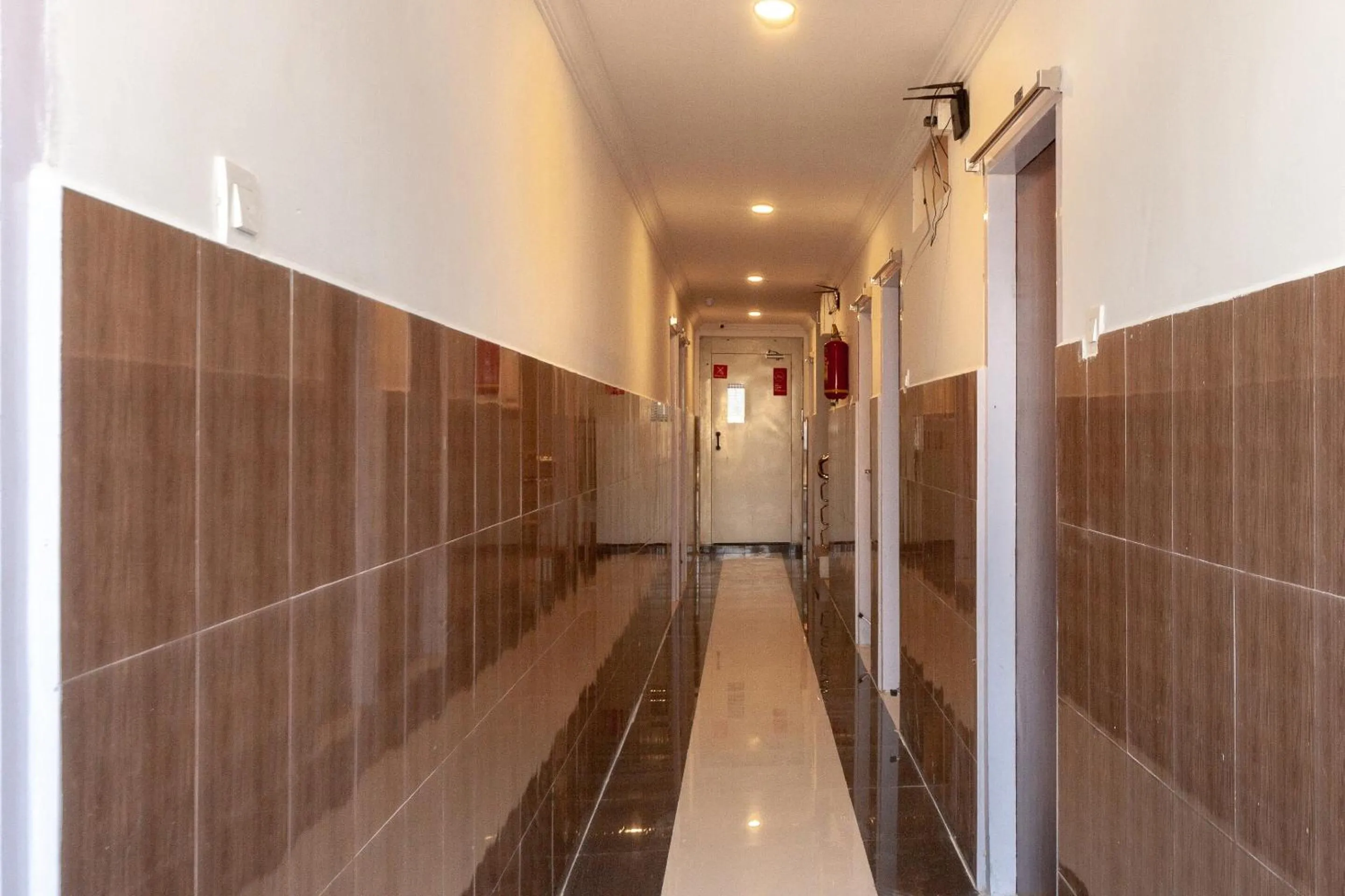 Lobby or reception in Capital O Srinivasa Residency