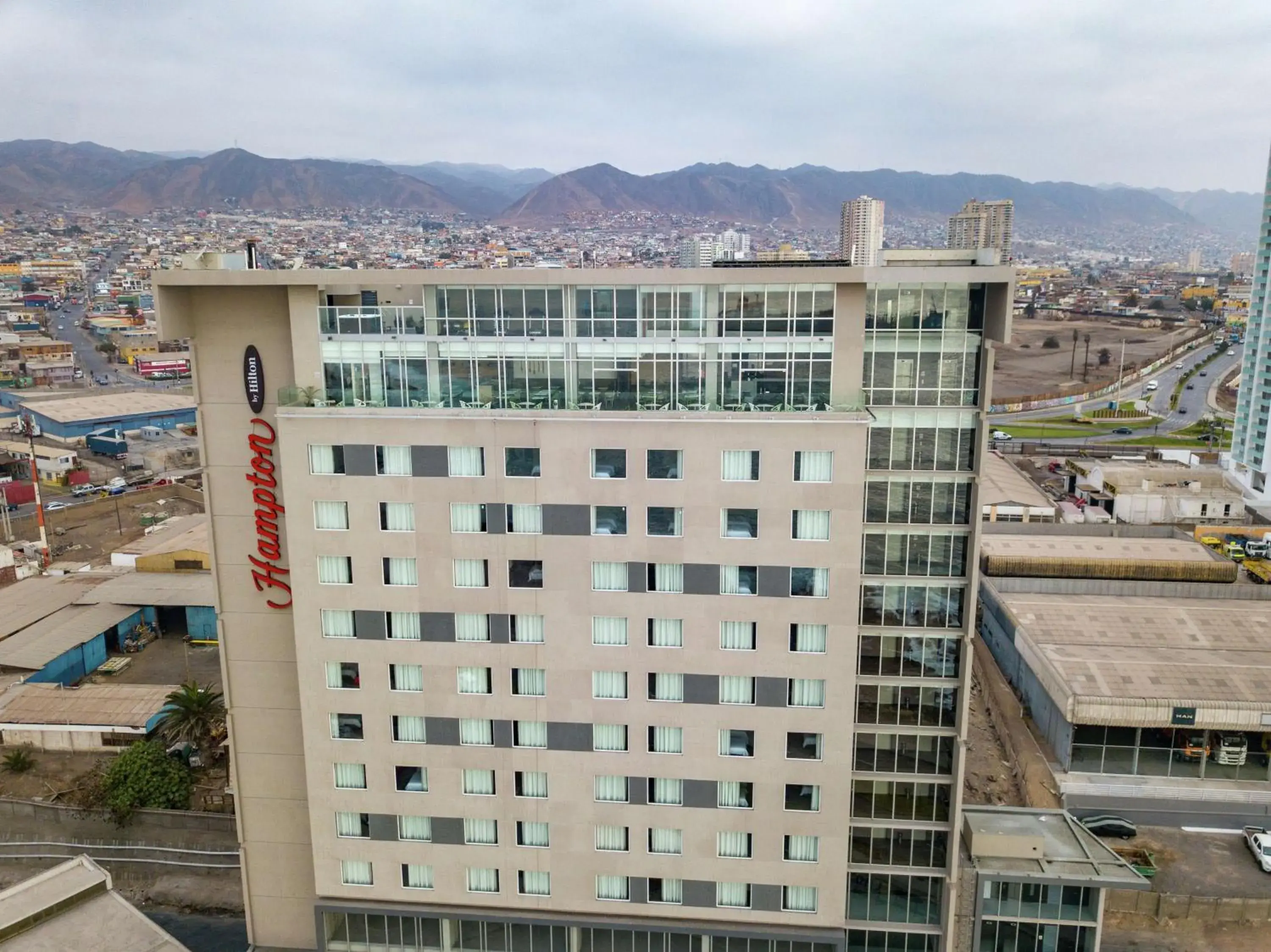 Property building in Hampton By Hilton Antofagasta Property building in Hampton By Hilton Antofagasta