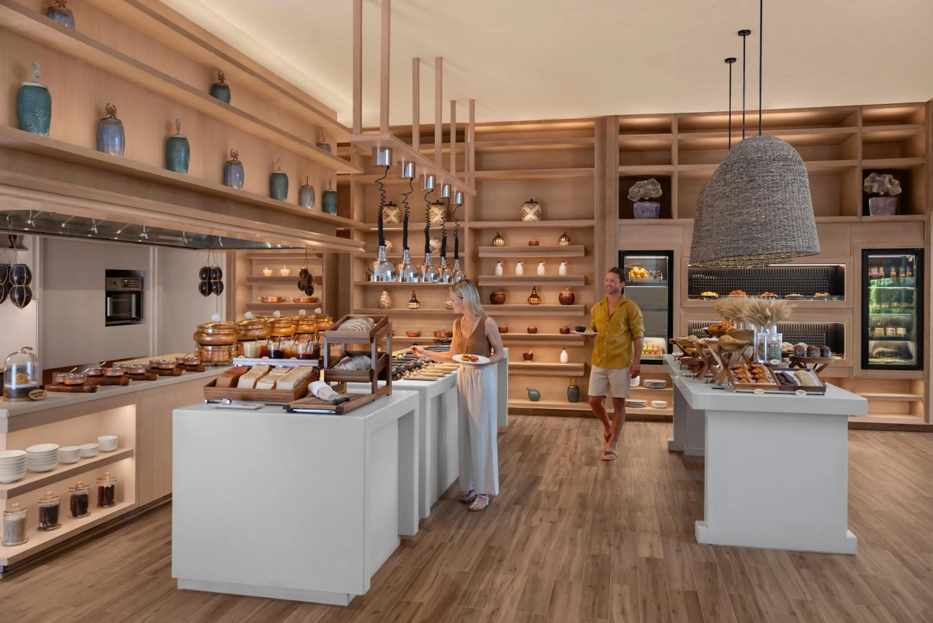 Breakfast in Waldorf Astoria Maldives Ithaafushi