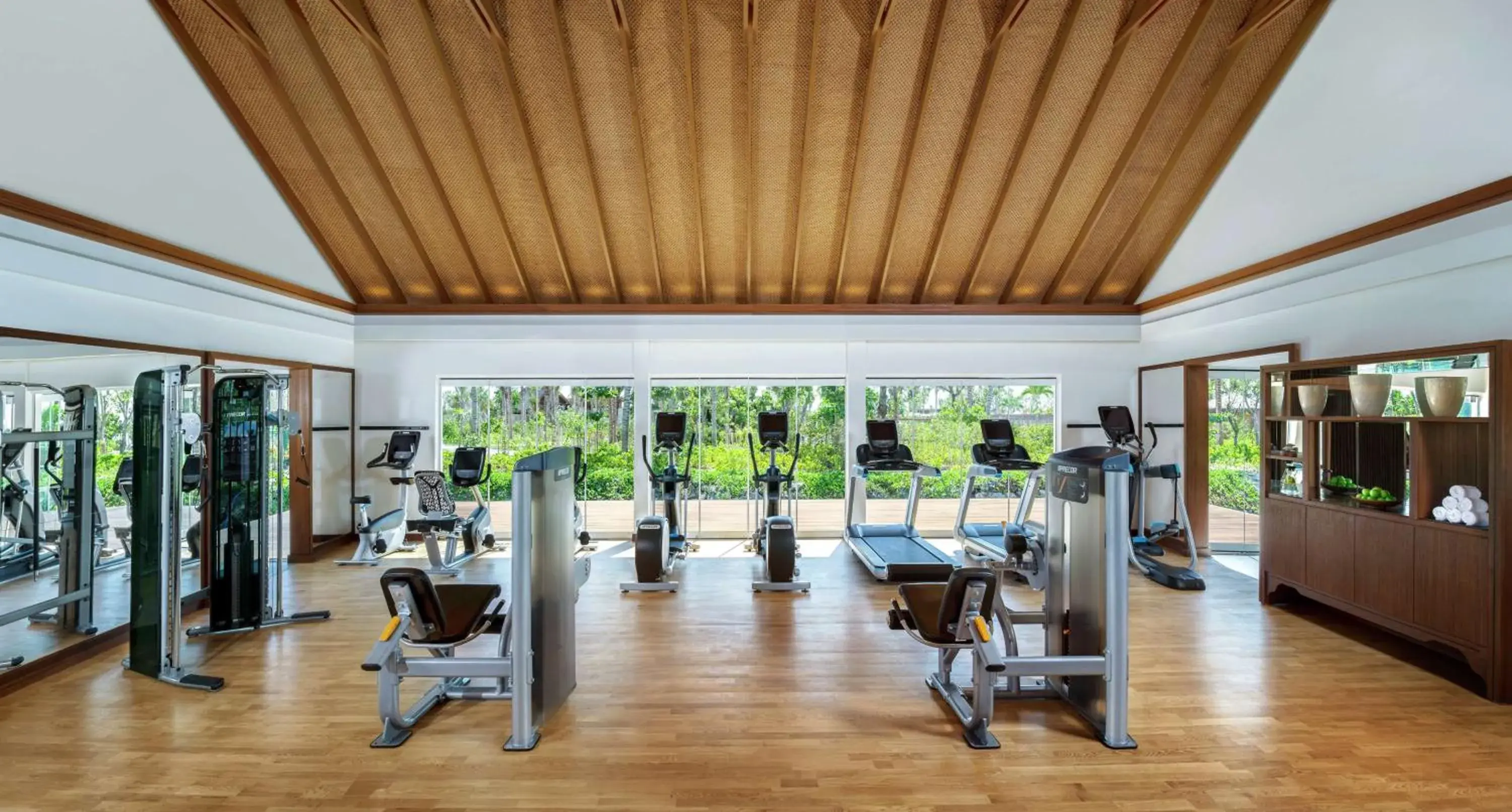 Fitness centre/facilities in Waldorf Astoria Maldives Ithaafushi Fitness centre/facilities in Waldorf Astoria Maldives Ithaafushi