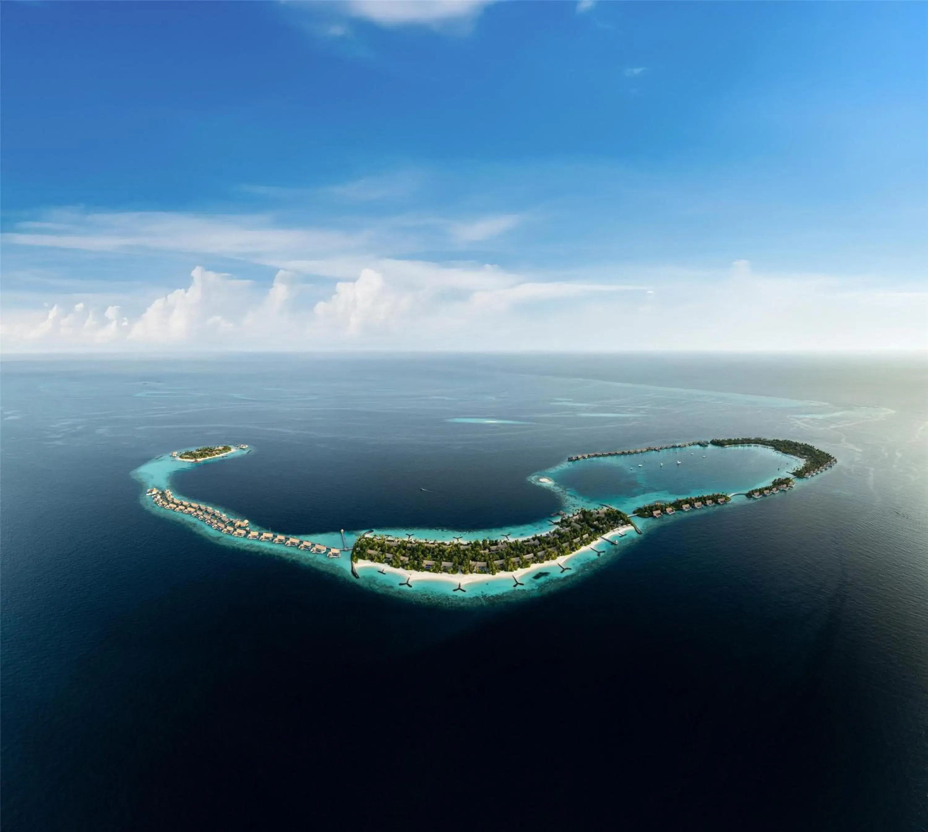 Property building in Waldorf Astoria Maldives Ithaafushi Property building in Waldorf Astoria Maldives Ithaafushi