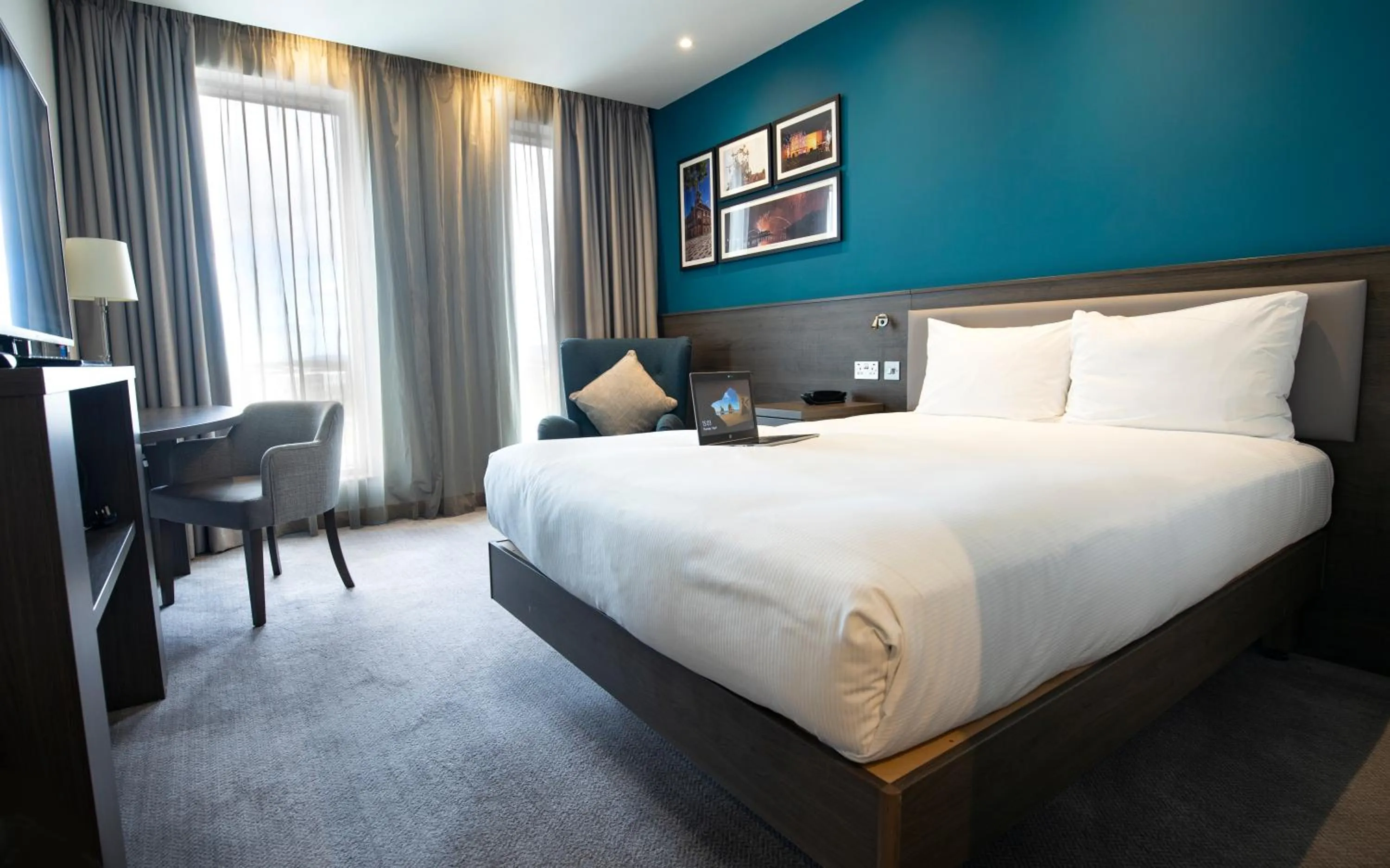 Bedroom, Bed in Hampton By Hilton Stockton On Tees