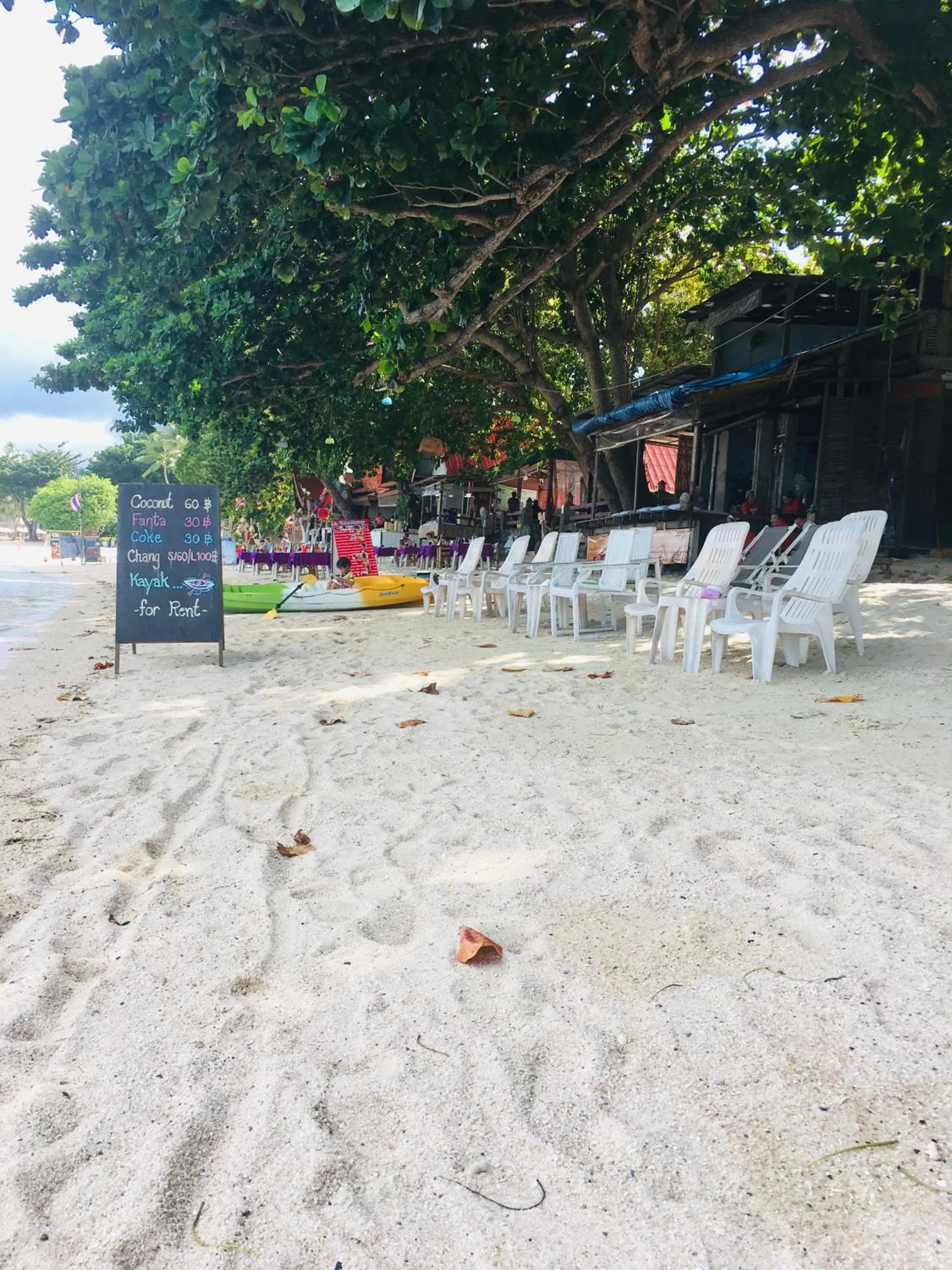 Beach in family guesthouse chaweng