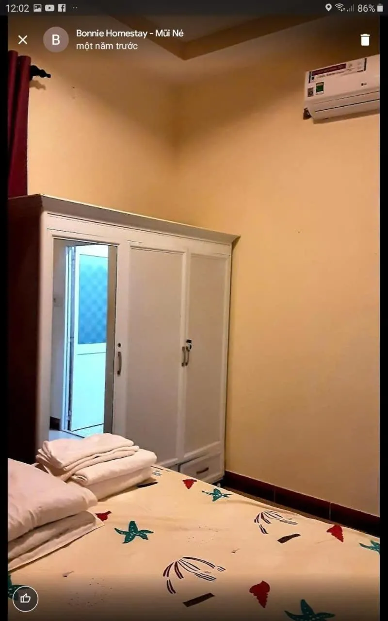 Bed in BONNIE HOMESTAY Mui Ne