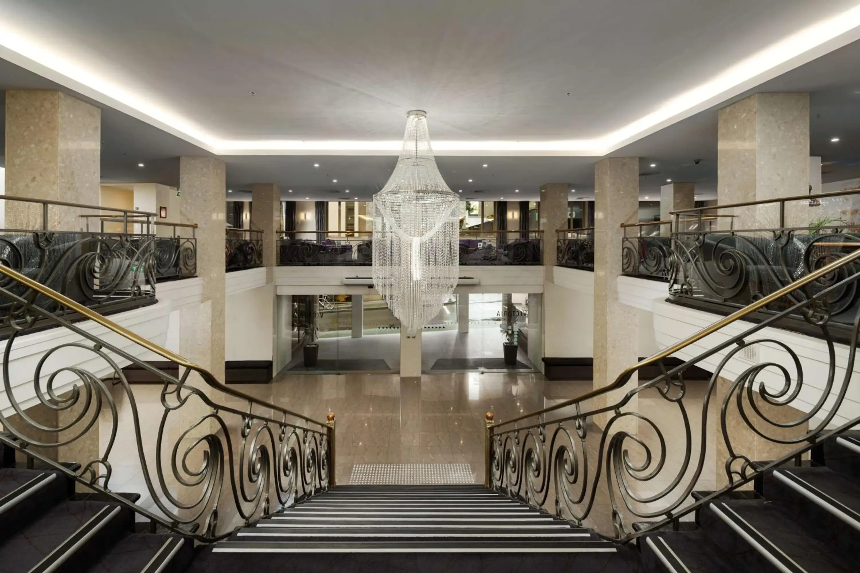 Lobby or reception in The Victoria Hotel Lobby or reception in The Victoria Hotel