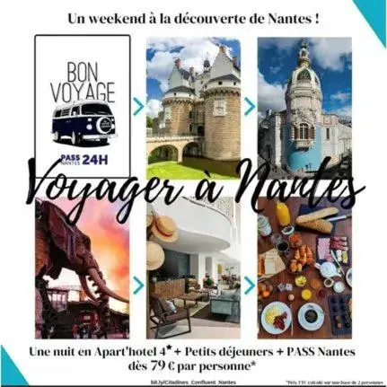 Breakfast in Citadines Confluent Nantes Breakfast in Citadines Confluent Nantes