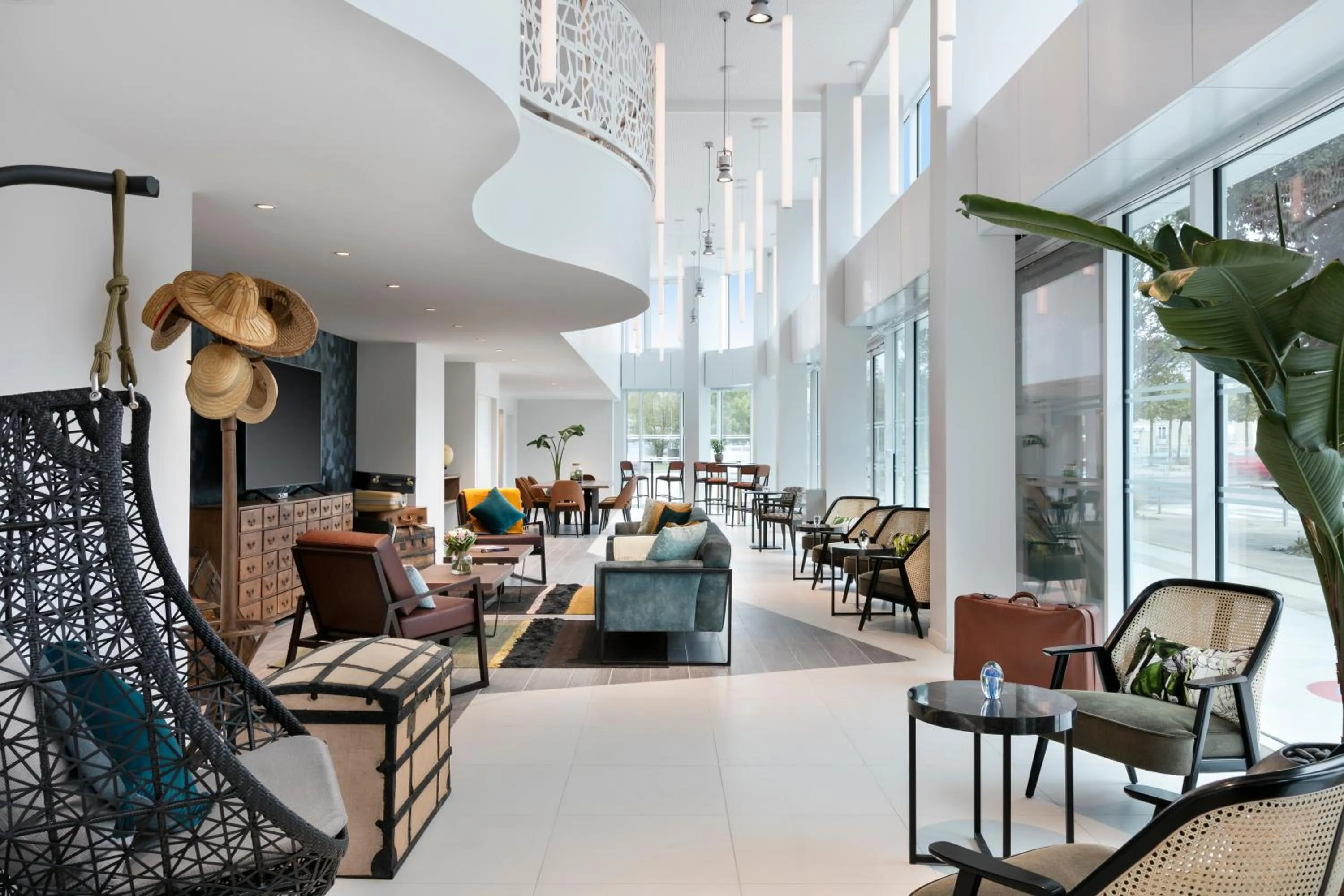 Lounge or bar in Citadines Confluent Nantes