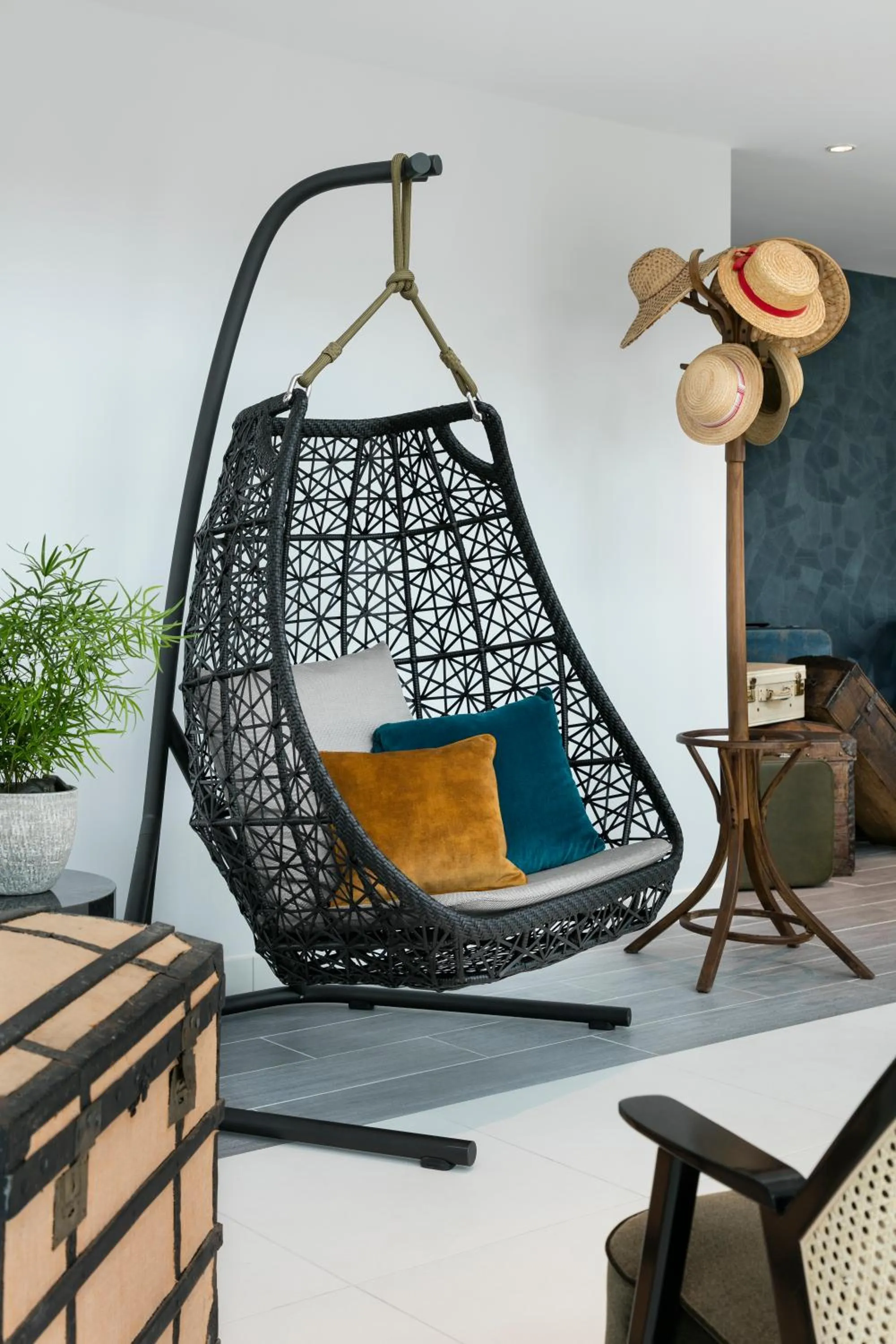 Living room in Citadines Confluent Nantes