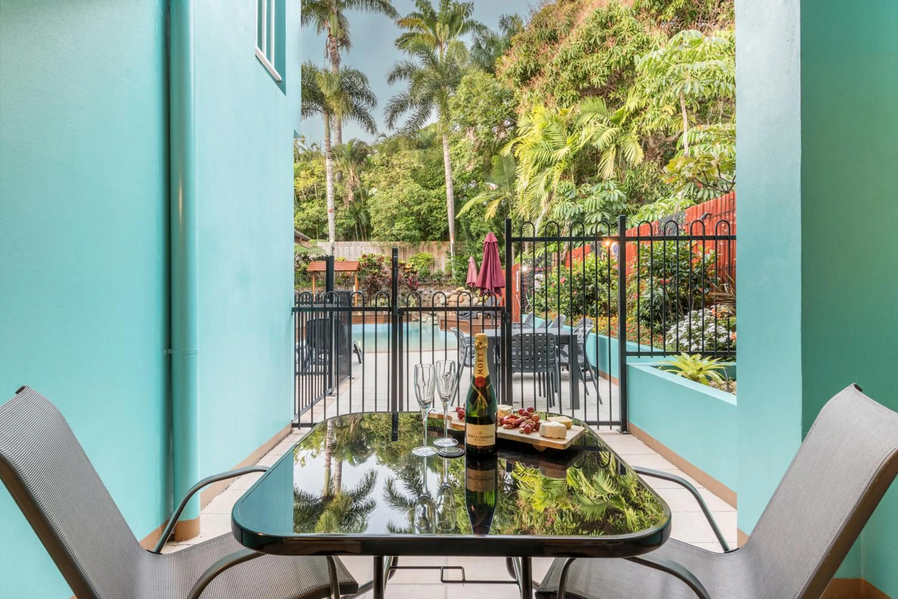 Patio in Le Cher Du Monde Adults Only